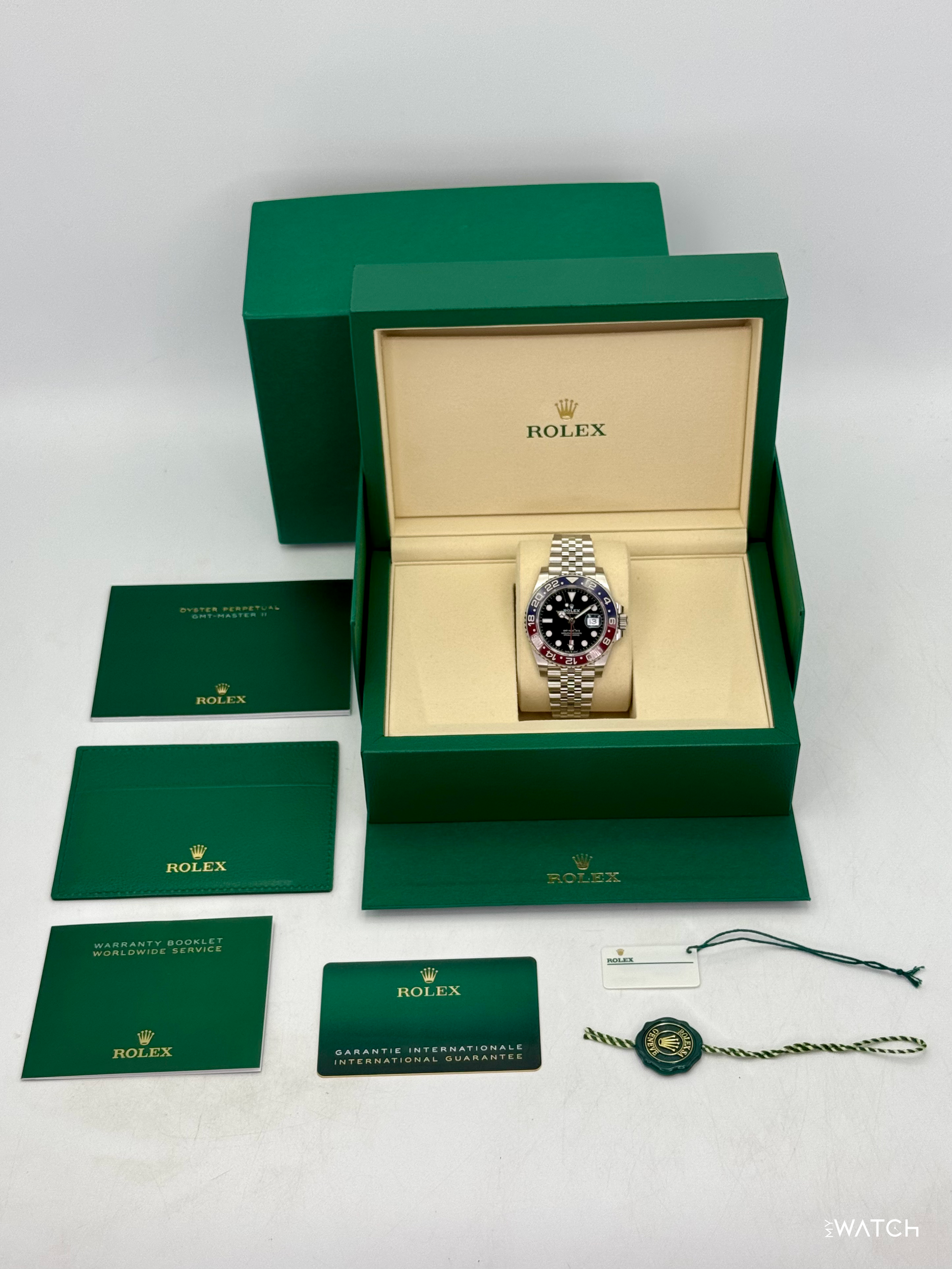 NEW 2025 Rolex GMT-Master II "Pepsi" 40mm 126710BLRO Jubilee - MyWatchLLC