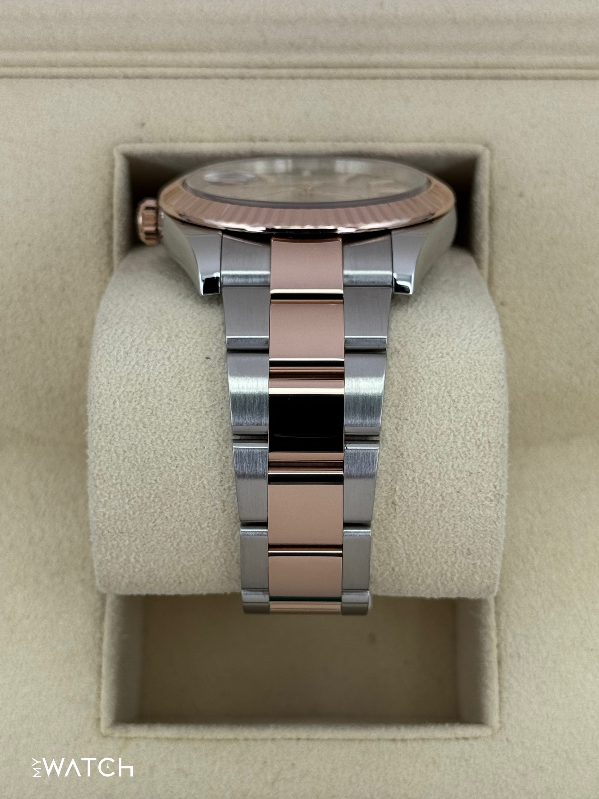 2023 Rolex Datejust 41mm 126331 Two-Tone Oyster Sundust Dial - MyWatchLLC