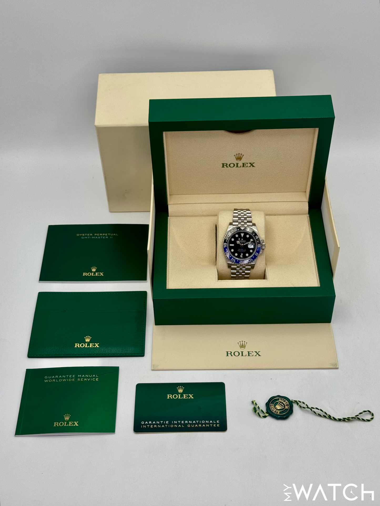 2022 Rolex GMT-Master II "Batgirl" 40mm 126710BLNR Jubilee