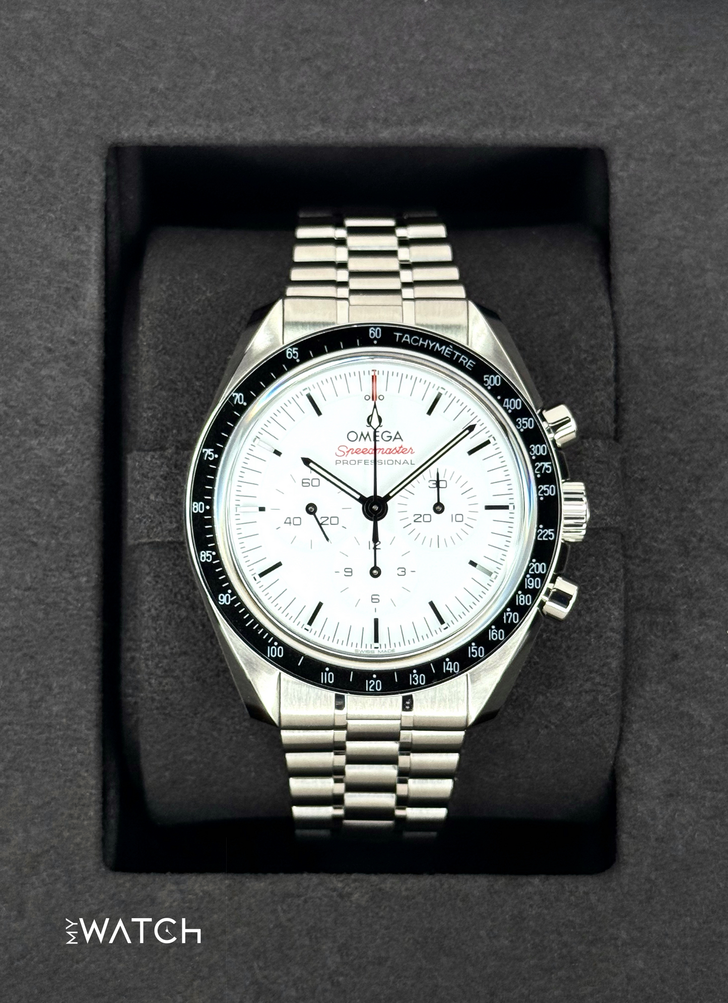 2025 Omega Speedmaster Moonwatch Professional 42mm White Dial