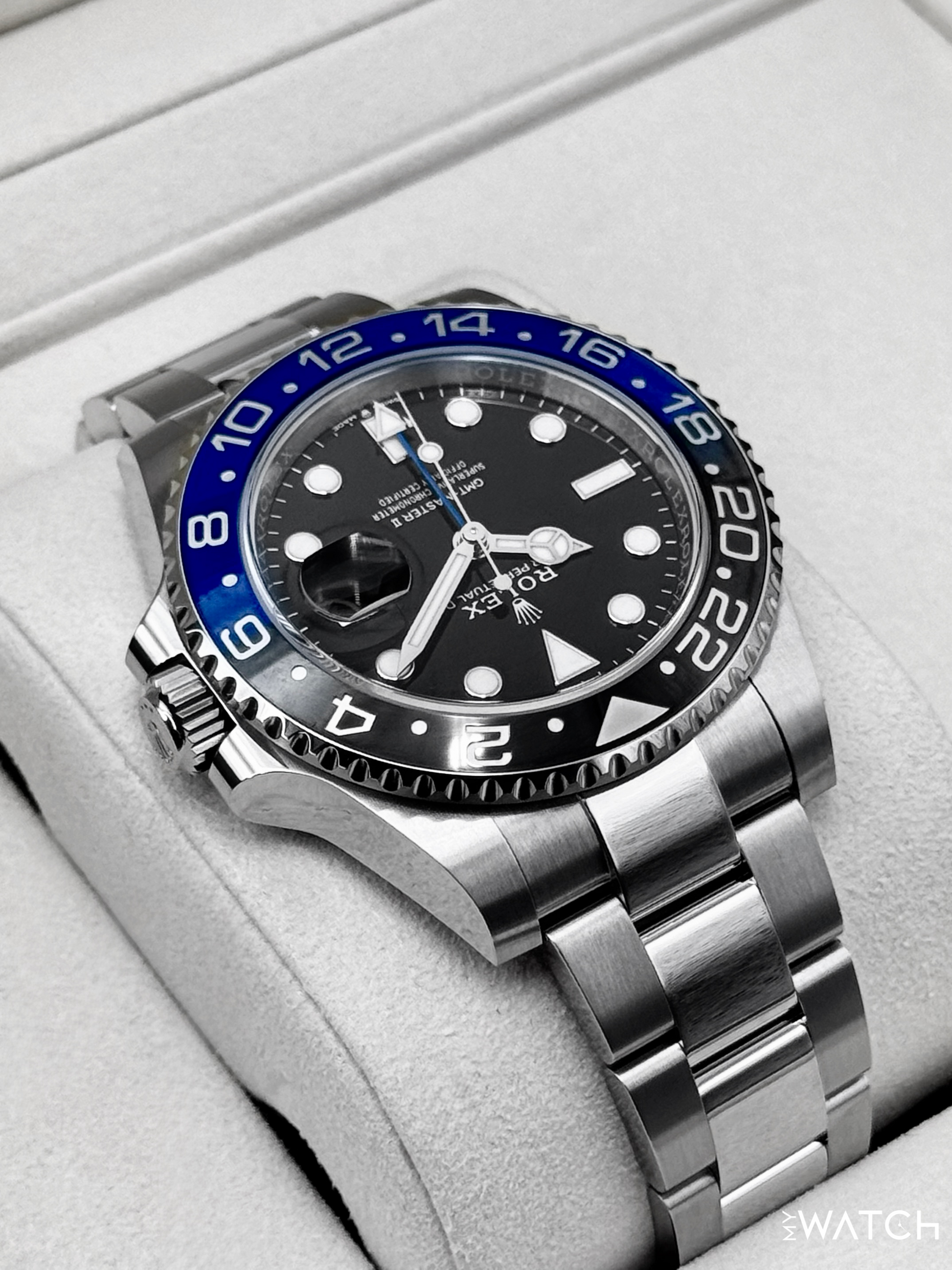 NEW 2025 Rolex GMT-Master II "Batman" 40mm 126710BLNR Oyster - MyWatchLLC