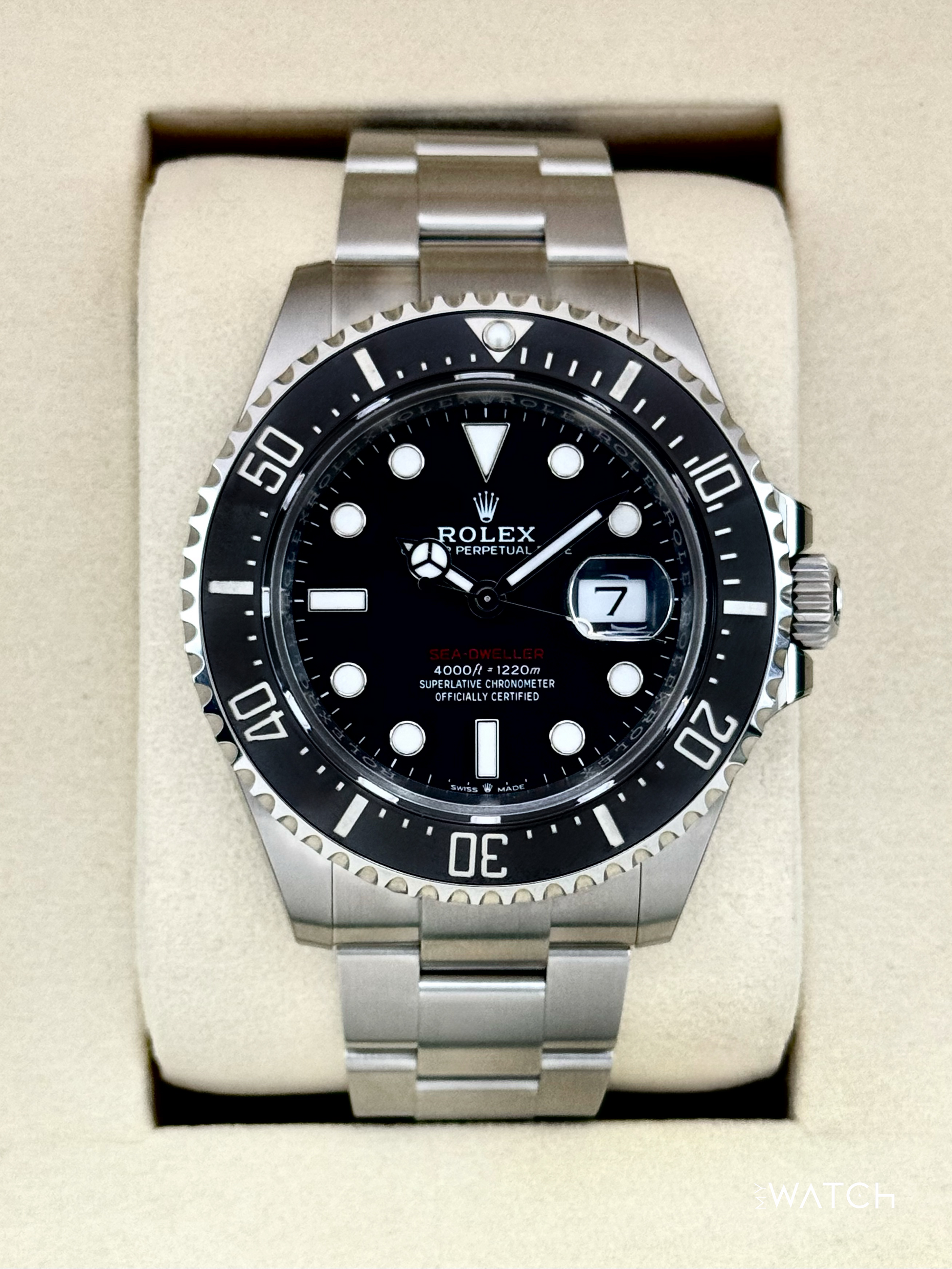 NEW 2025 Rolex Sea-Dweller 43mm 126600 Black Dial (STICKERED) - MyWatchLLC