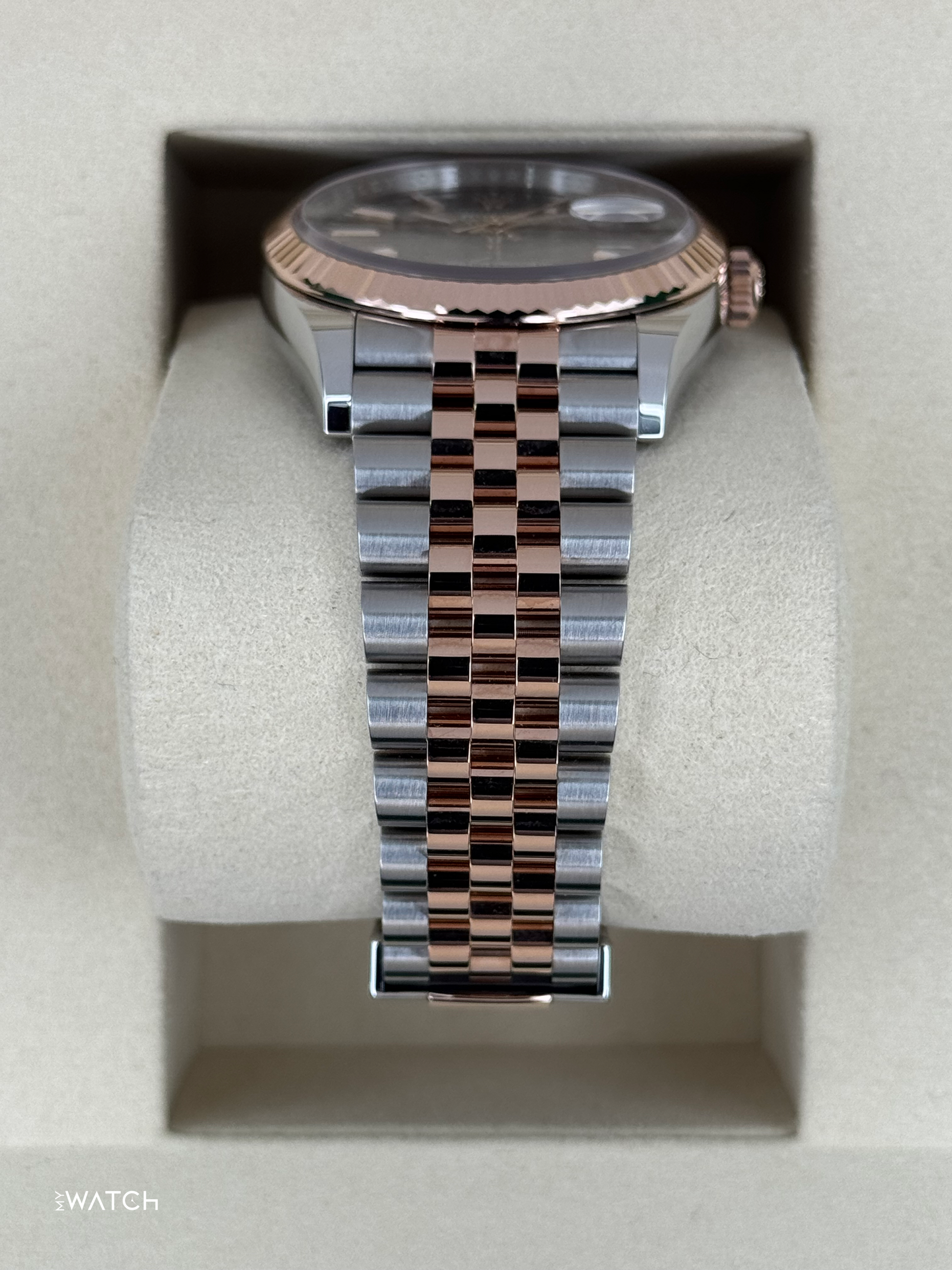 NEW 2025 Rolex Datejust 36mm 126231 Two-Tone Jubilee Chocolate Dial - MyWatchLLC