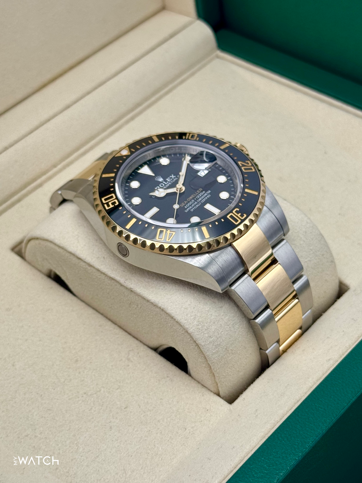 2025 Rolex Sea-Dweller 43mm 126603 Two-Tone Black Dial