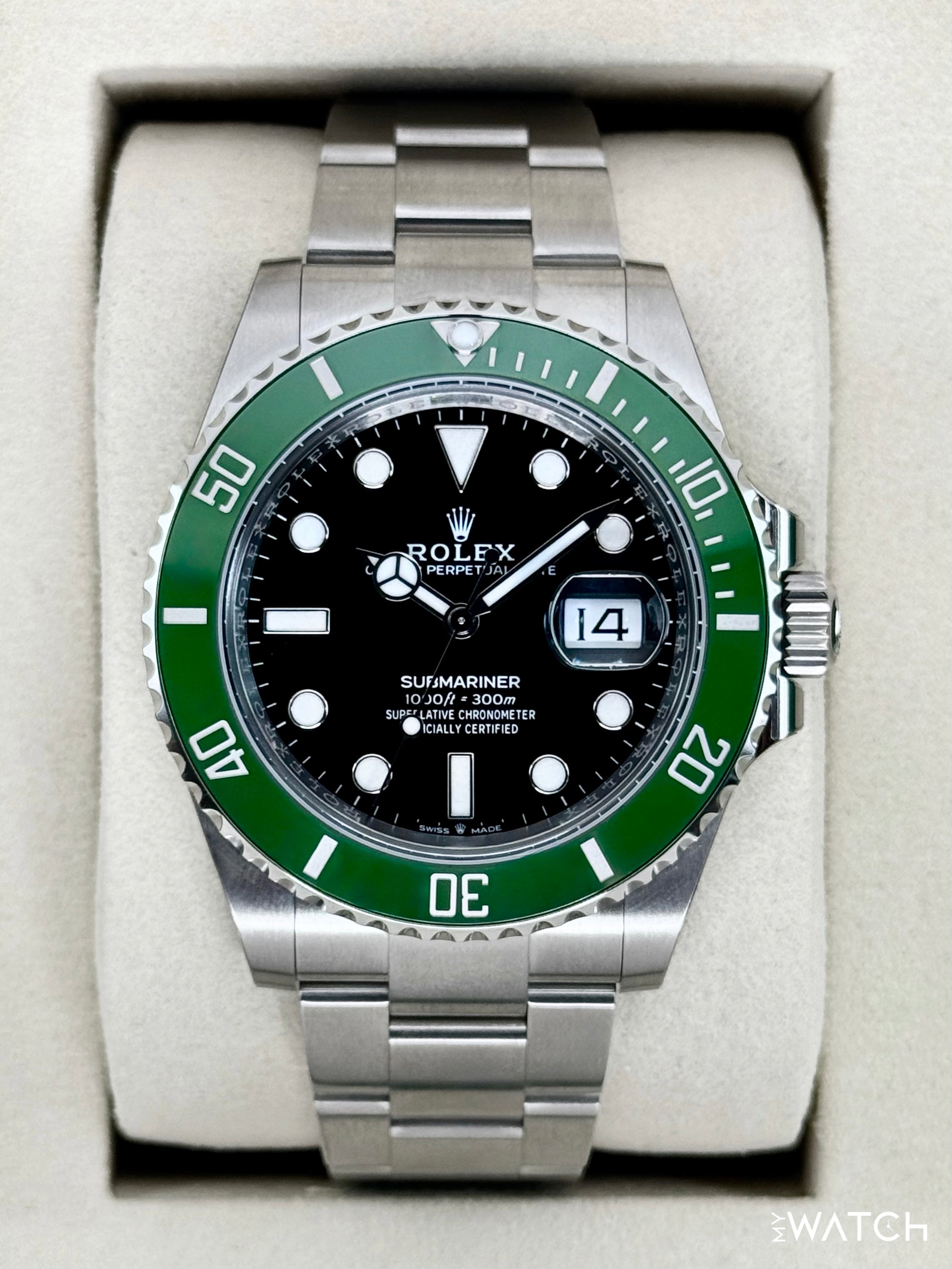 NEW 2026 Rolex Submariner "Starbucks" 41mm 126610LV Black Dial (STICKERED) - MyWatchLLC