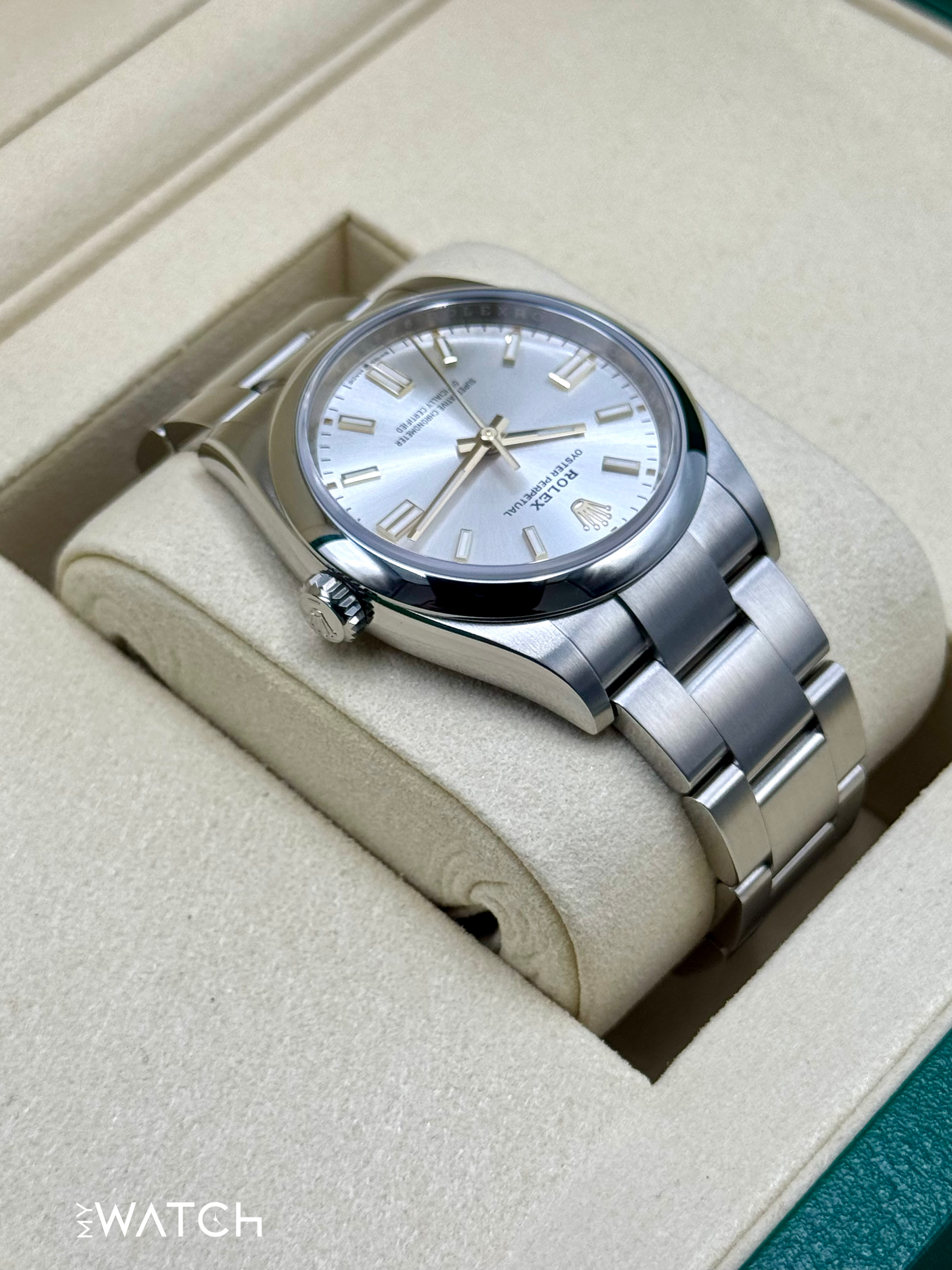 NEW 2025 Rolex Oyster Perpetual 36mm 126000 Silver Dial - MyWatchLLC