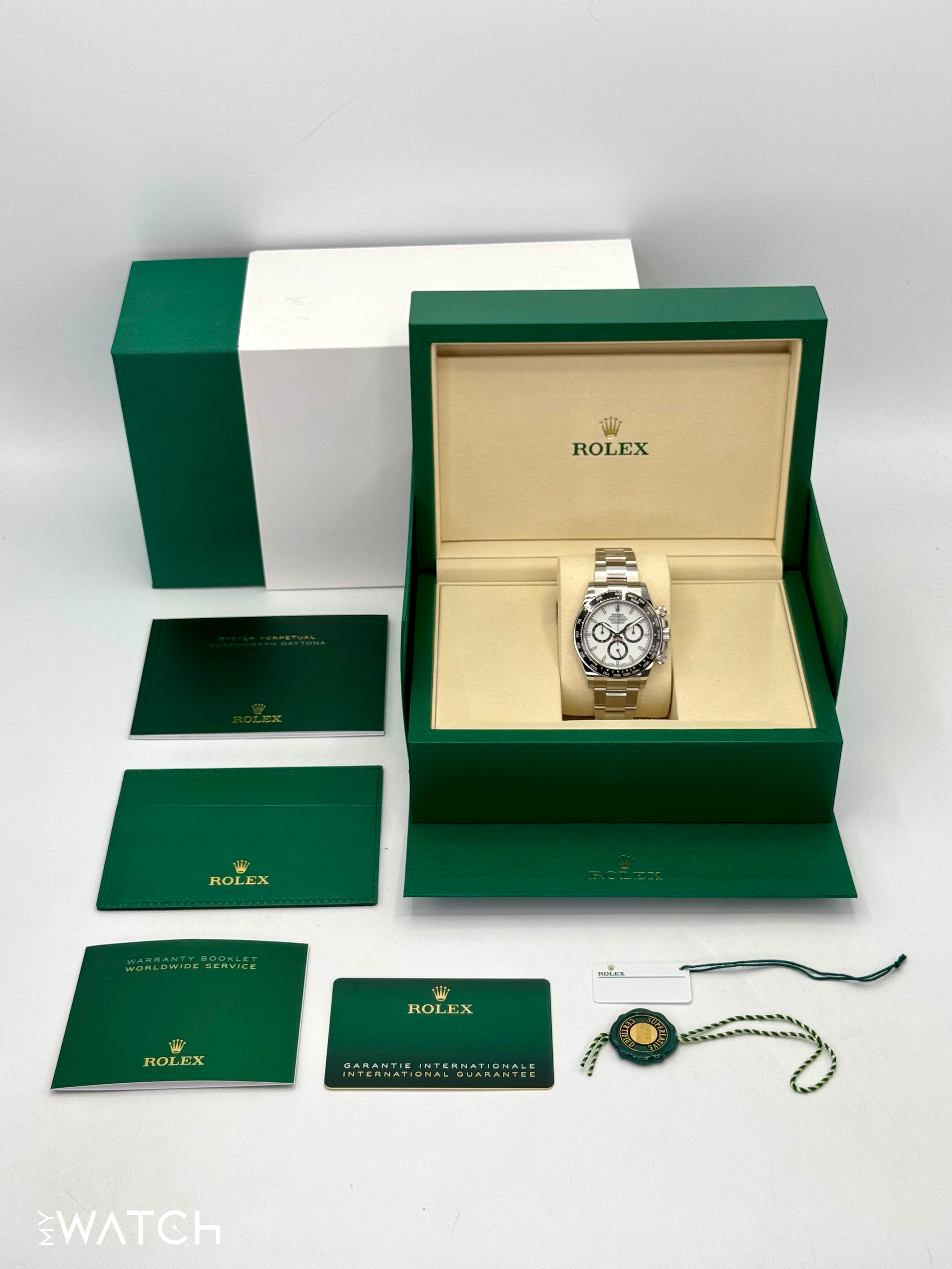 NEW 2025 Rolex Daytona 40mm 126500LN Stainless Steel Panda Dial - MyWatchLLC