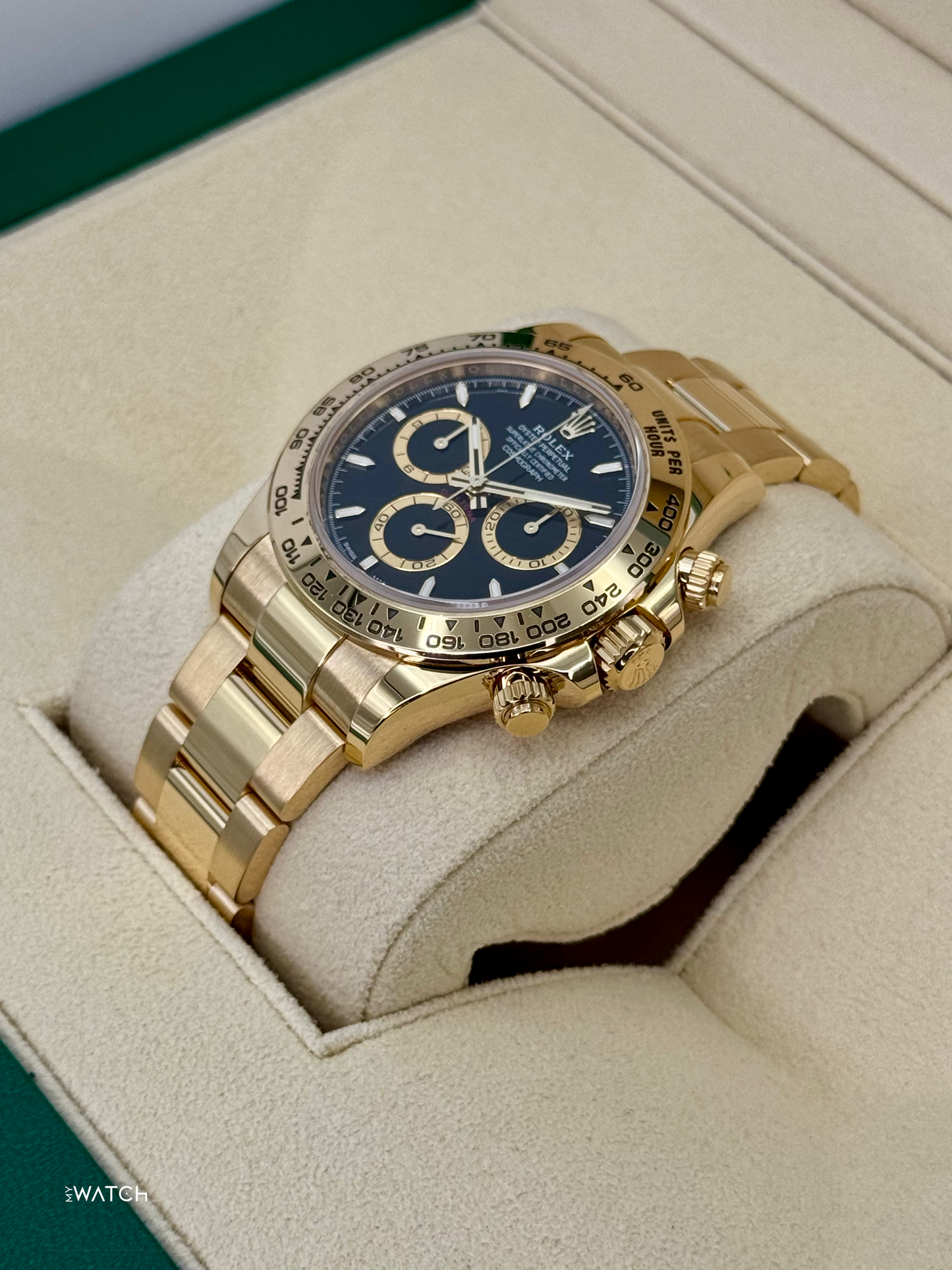 2025 Rolex Daytona 40mm 126508 18kt Yellow Gold Black Dial