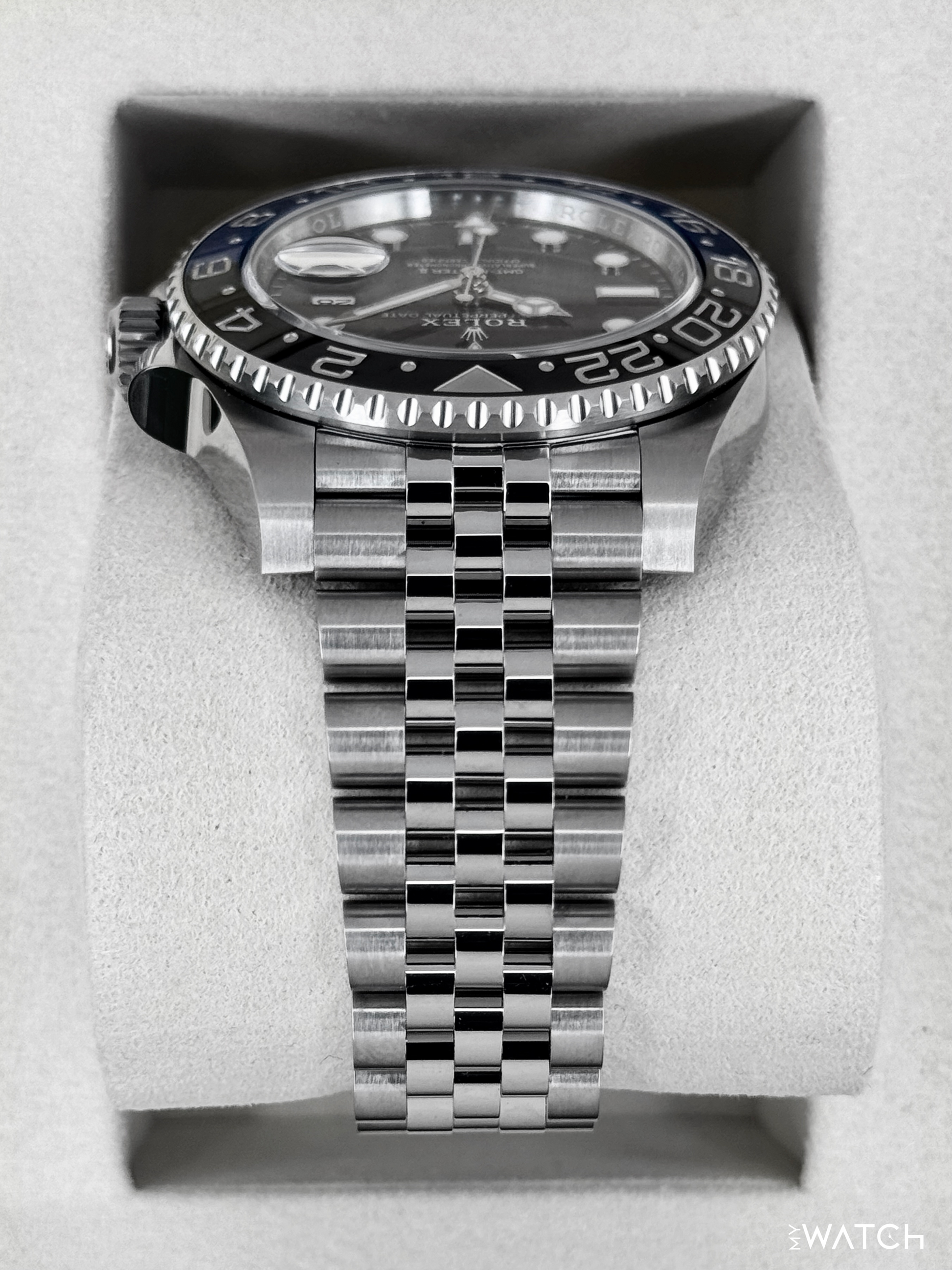 NEW 2026 Rolex GMT-Master II "Batgirl" 40mm 126710BLNR Jubilee - MyWatchLLC