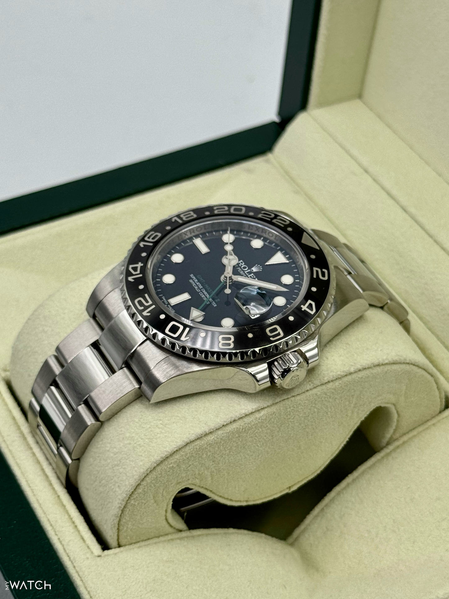 2011 Rolex GMT-Master II 40mm 116710LN Stainless Steel Black Dial