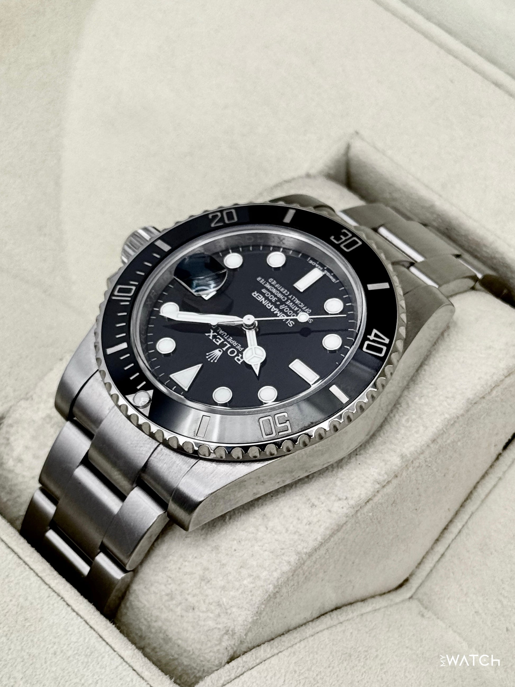 2012 Rolex Submariner 40mm 116610LN Stainless Steel Black Dial - MyWatchLLC