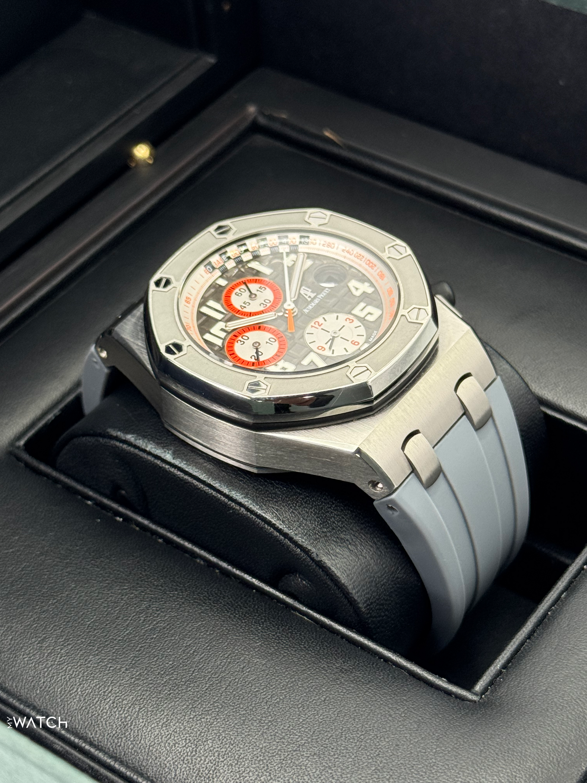 2012 Audemars Piguet Royal Oak Offshore Chrono 42mm 26175ST Grey Dial - MyWatchLLC