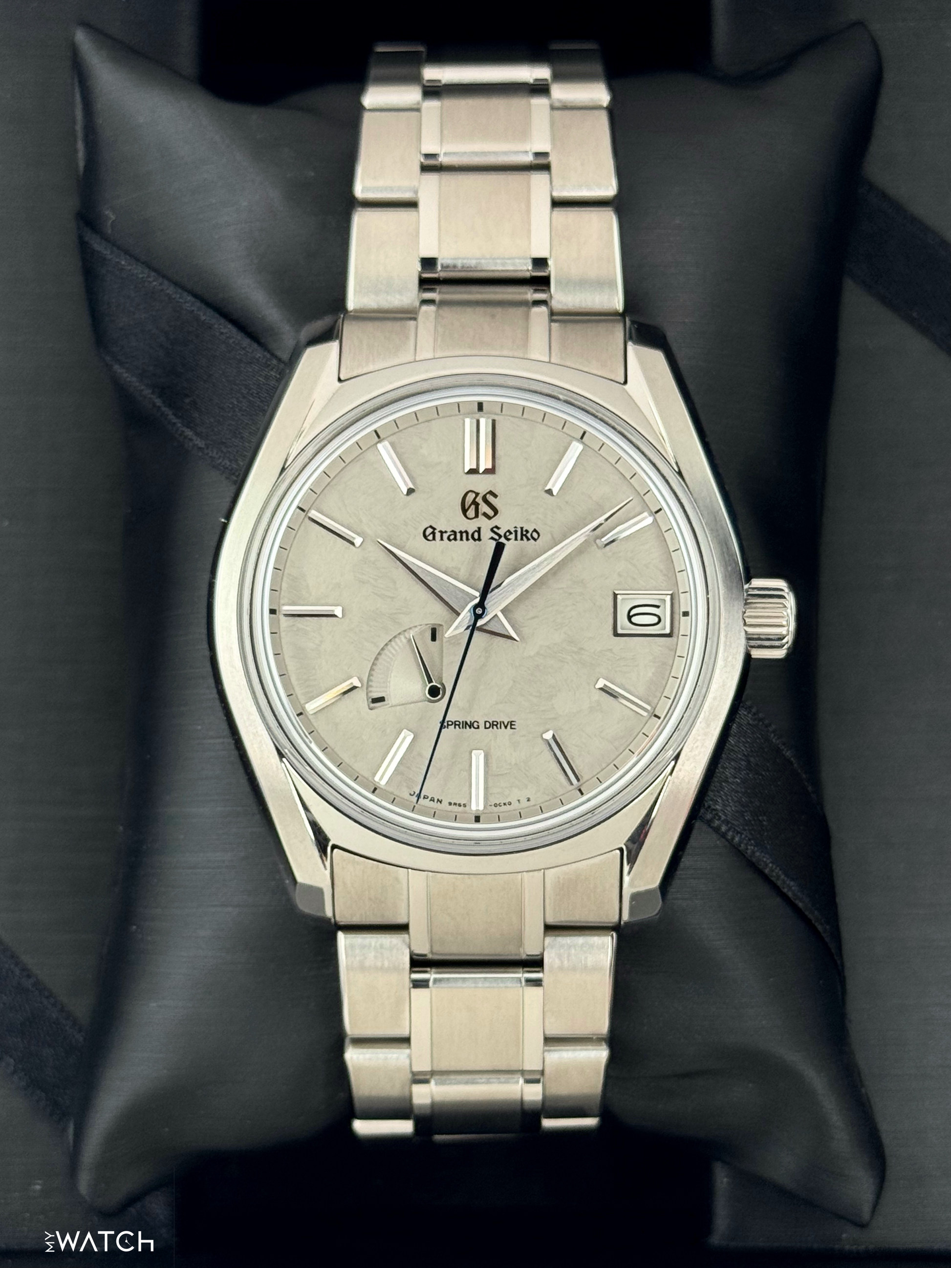 2023 Grand Seiko Heritage Collection 40mm SBGA415G Titanium Grey Dial - MyWatchLLC