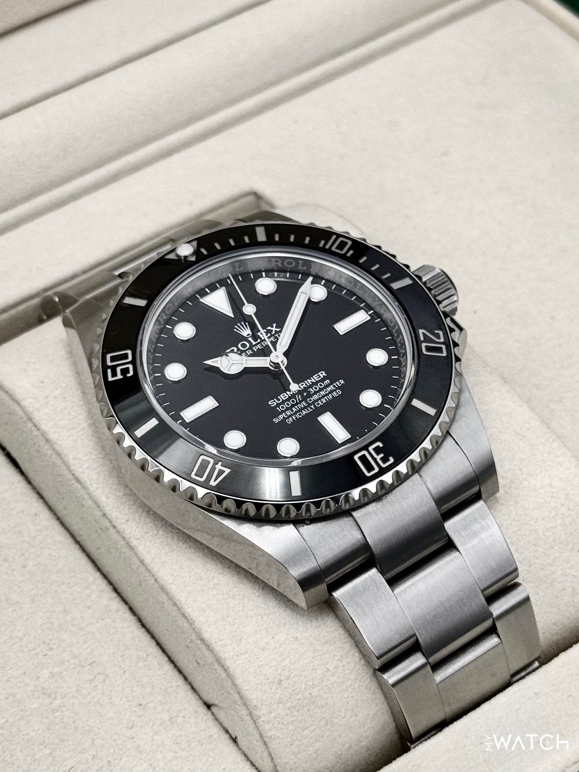 2025 Rolex Submariner 41mm 124060 Stainless Steel Black Dial - MyWatchLLC