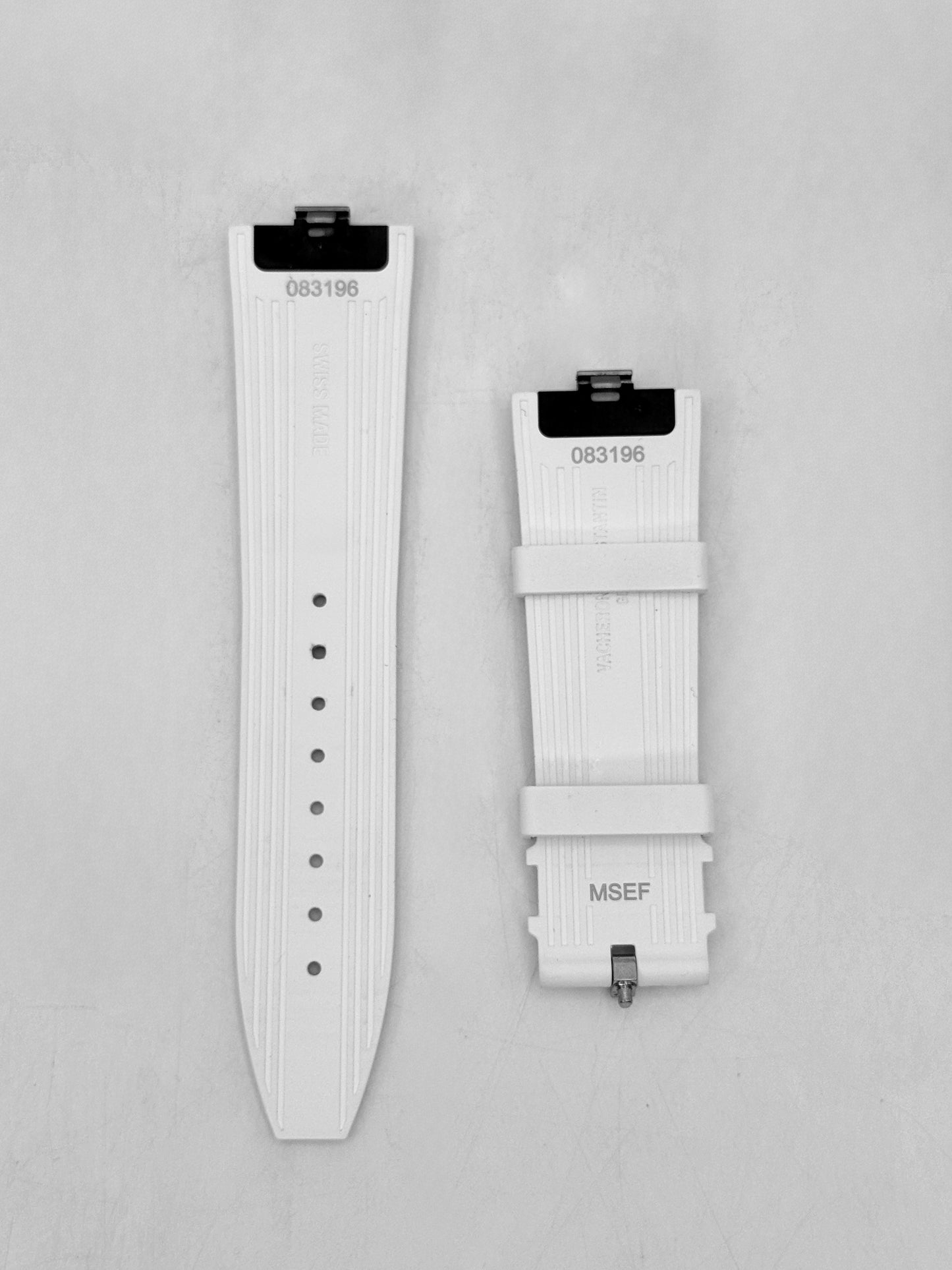Vacheron Constantine Overseas Bracelet 083196 White Rubber Bracelet