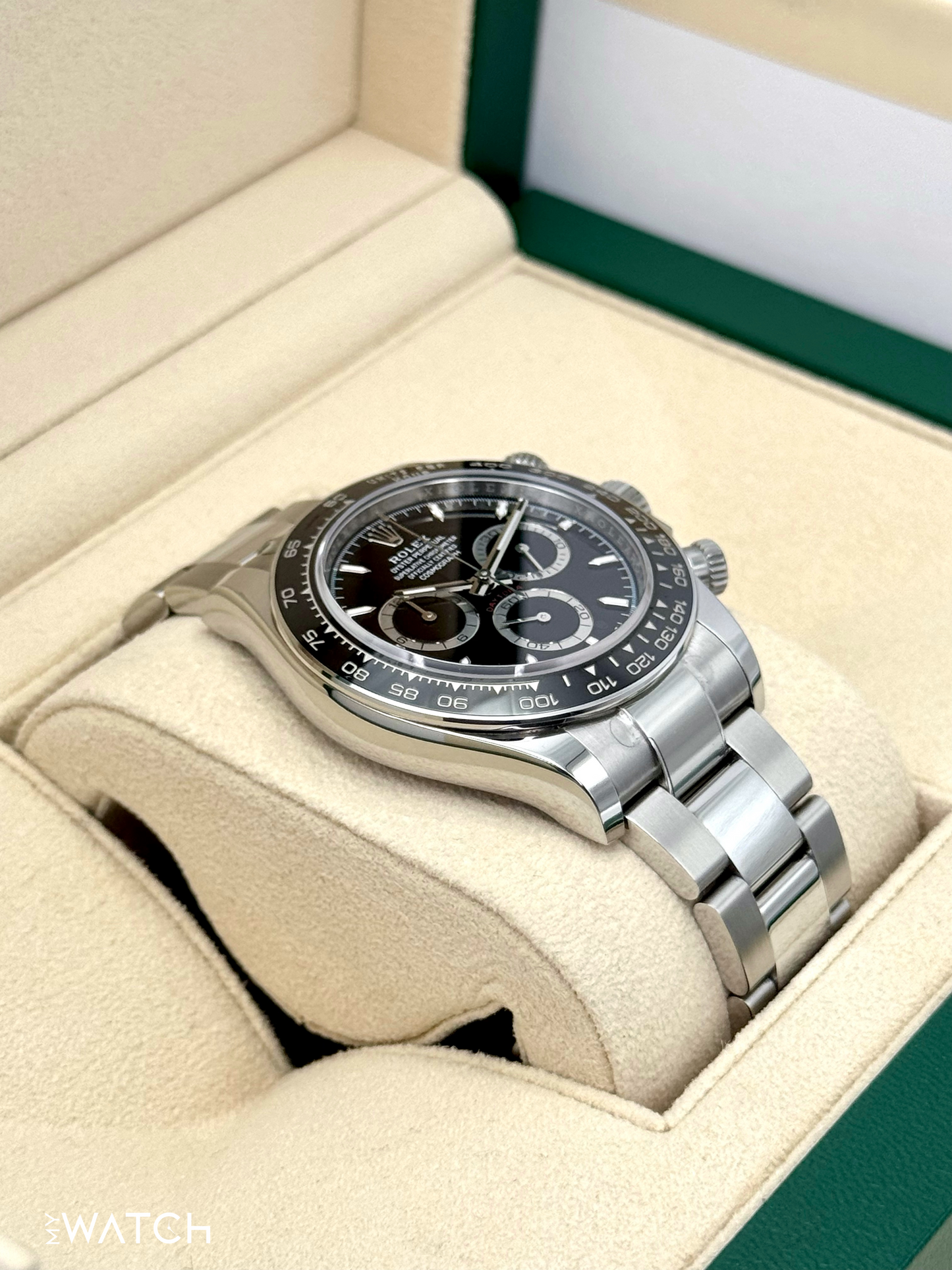 NEW 2024 Rolex Daytona 40mm 126500LN Stainless Steel Black Dial