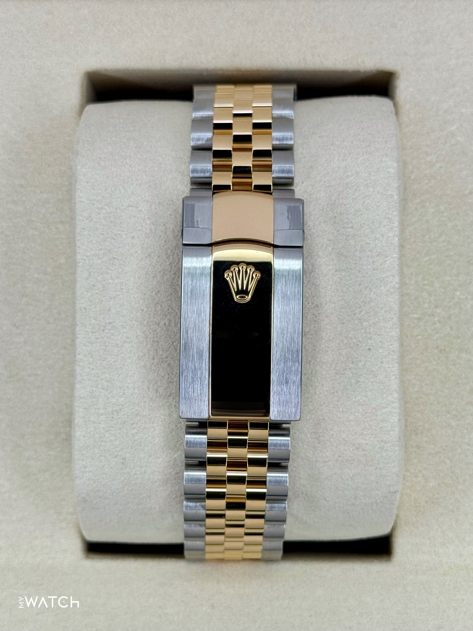 NEW 2025 Rolex Datejust 36mm 126233 Two-Tone Jubilee Green Diamond Dial - MyWatchLLC