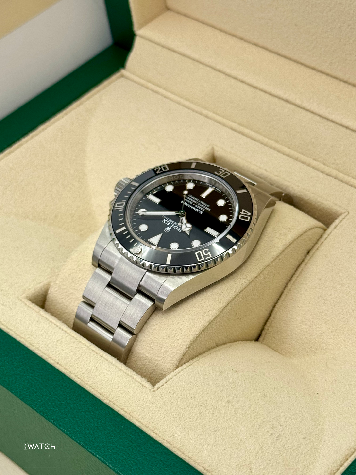 2025 Rolex Submariner 41mm 124060 Stainless Steel Black Dial