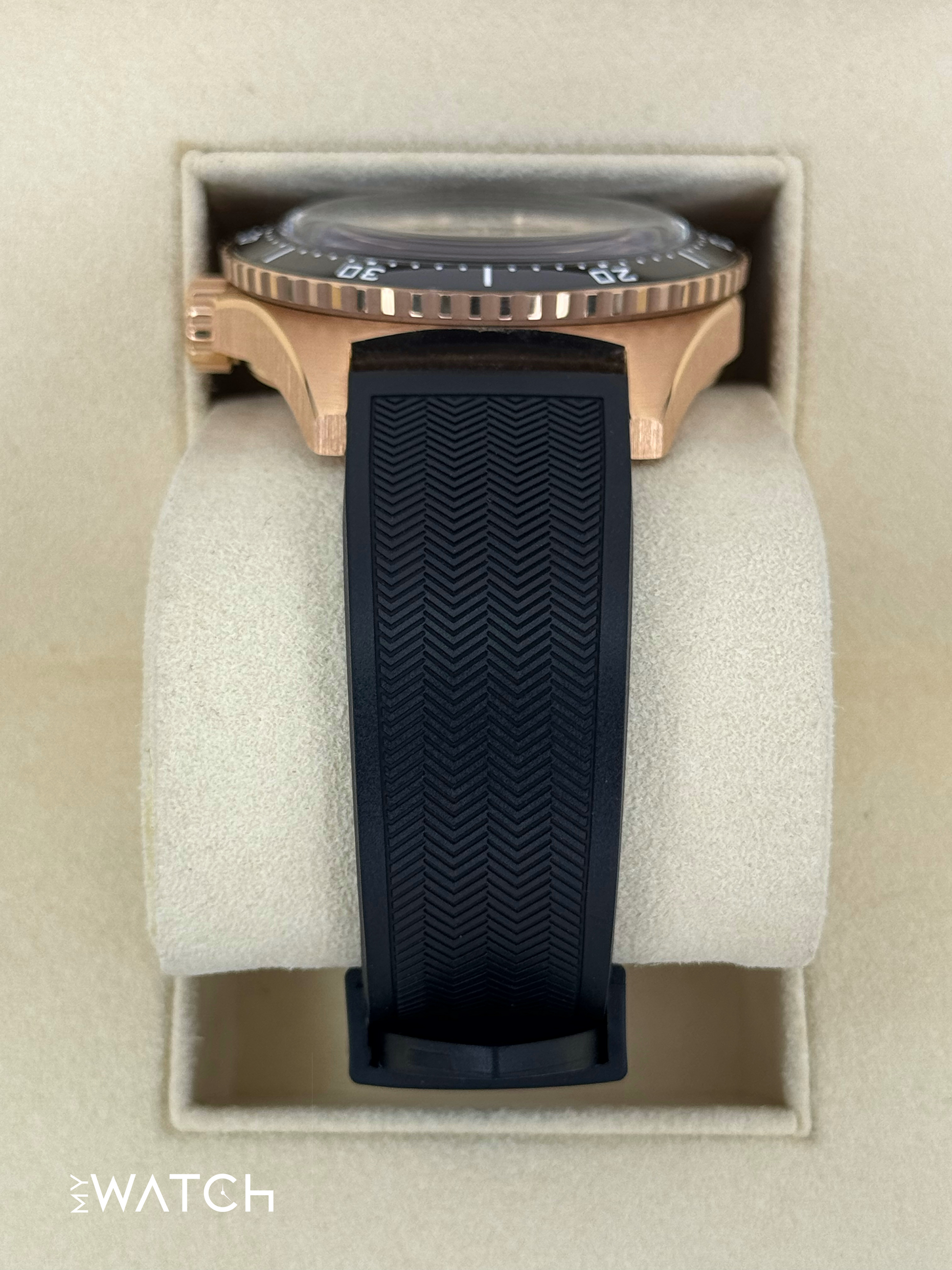 New 2025 Glashütte Seaq Panorama Date 43.2mm 1-36-13-03-90 Red Gold - MyWatchLLC