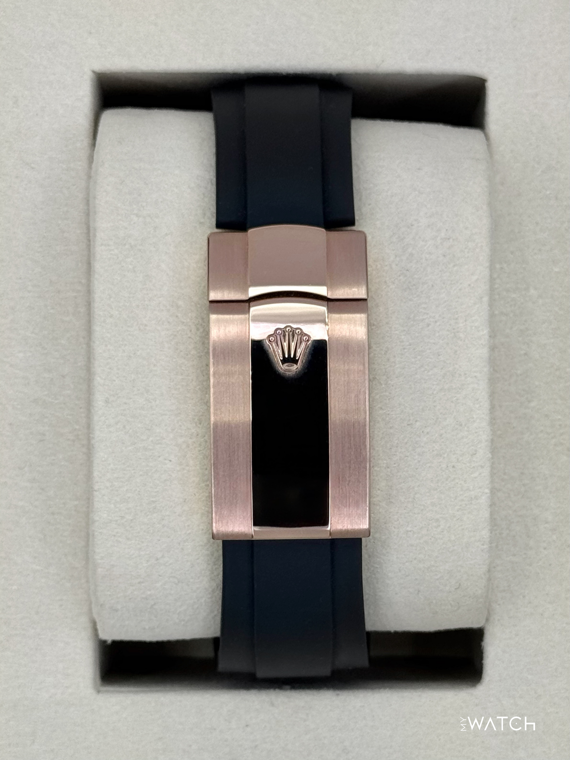 2025 Rolex Sky-Dweller 336235 Rose Gold Oysterflex Rhodium Dial - MyWatchLLC