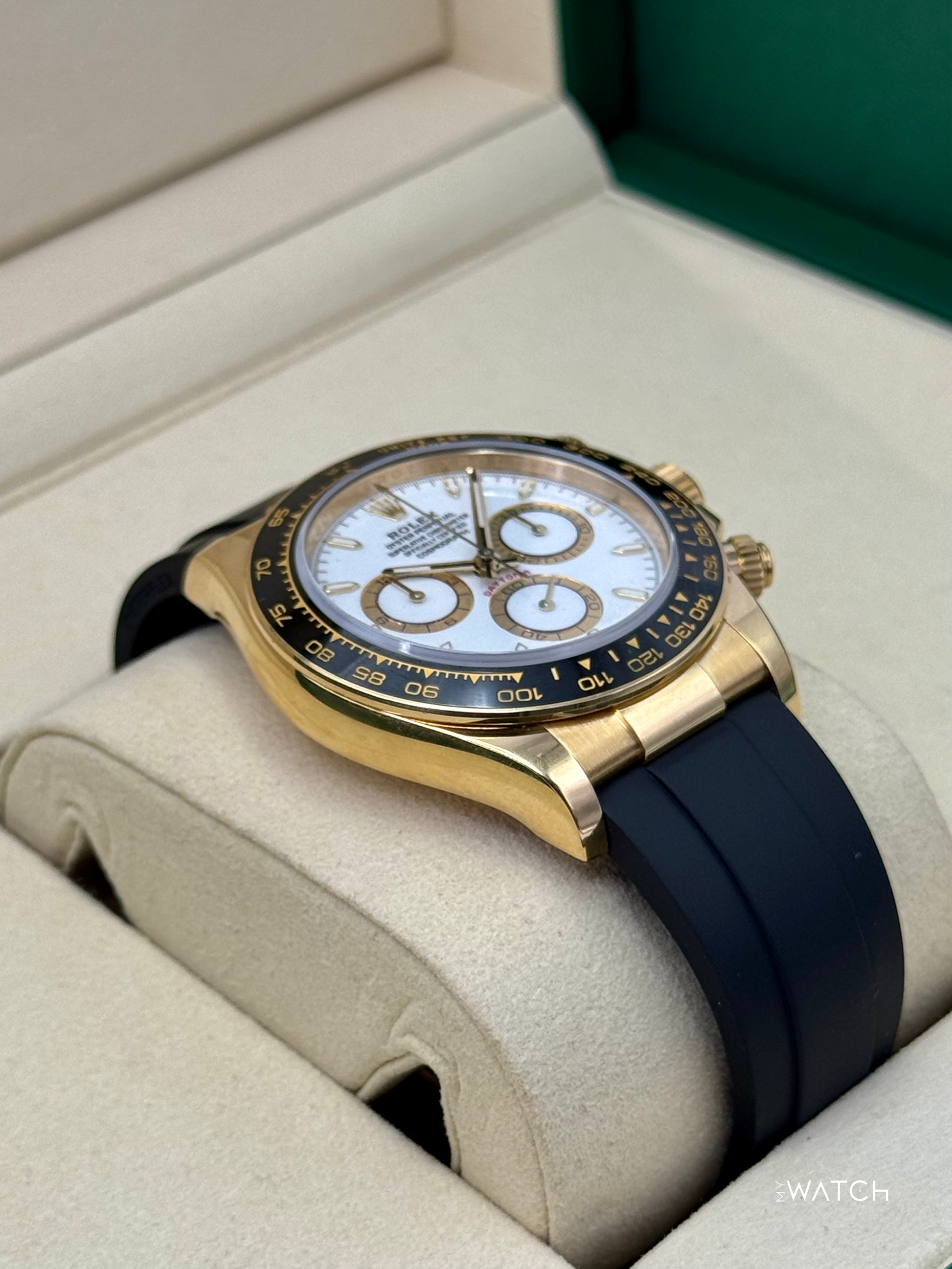 2025 Rolex Daytona 40mm 126518LN Yellow Gold White Dial - MyWatchLLC