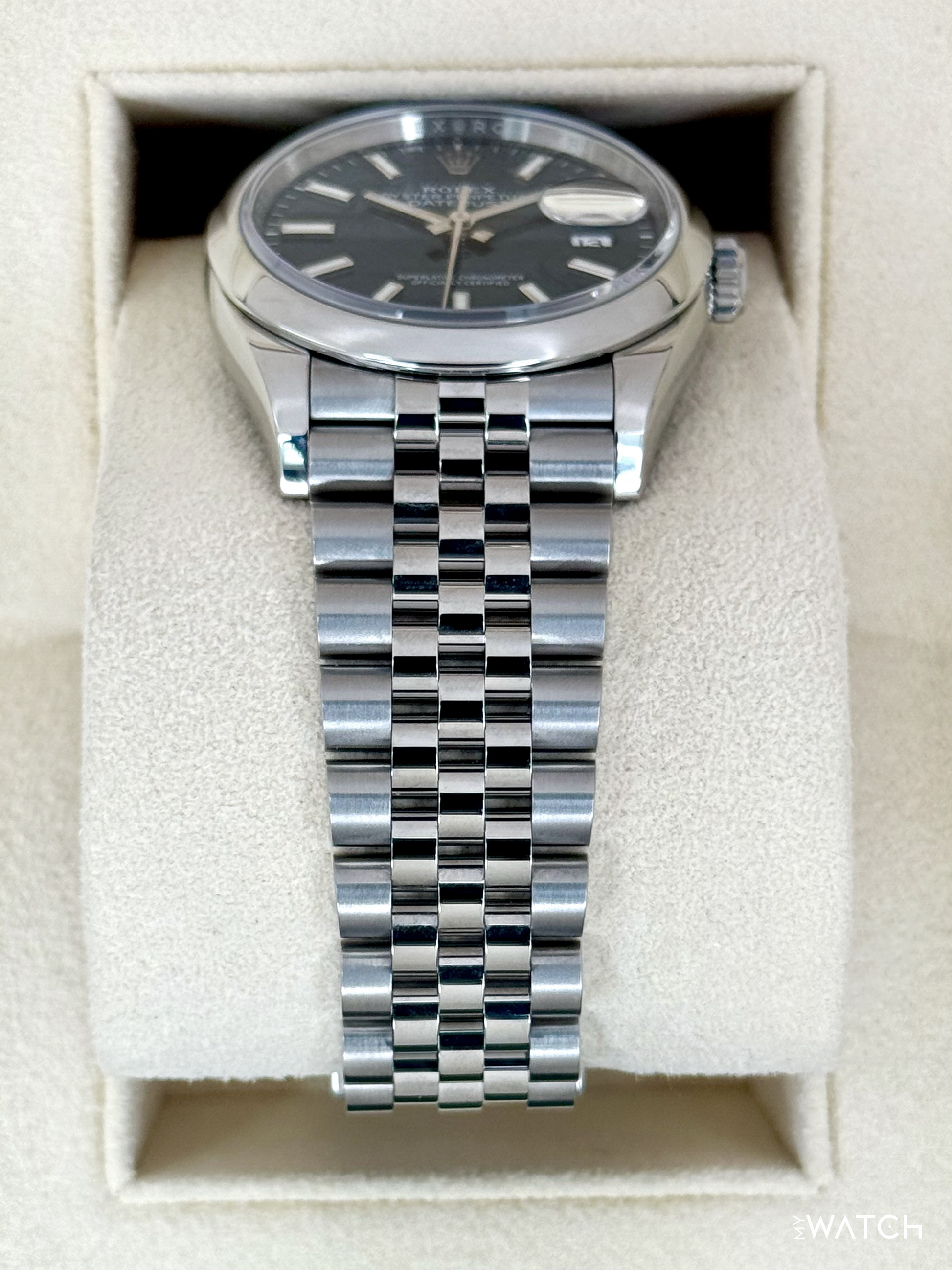 2024 Rolex Datejust 36mm 126200 Stainless Steel Jubilee Blue Dial - MyWatchLLC