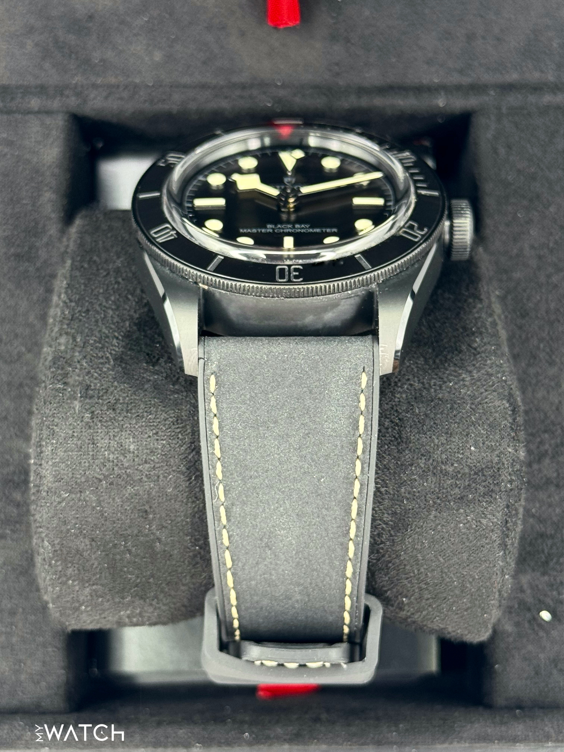 2023 Tudor Black Bay Ceramic 41mm 79210CNU Black Domed Dial - MyWatchLLC