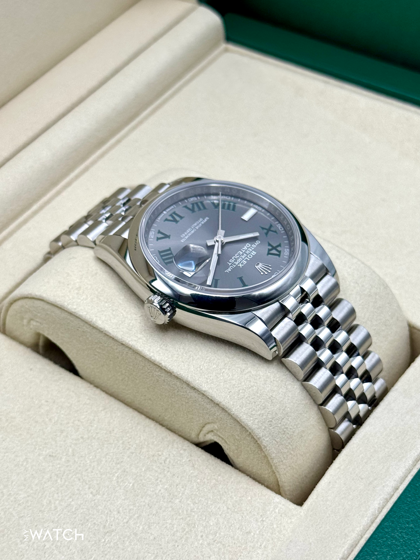 NEW 2025 Rolex Datejust 36mm 126200 Jubilee Wimbledon Dial