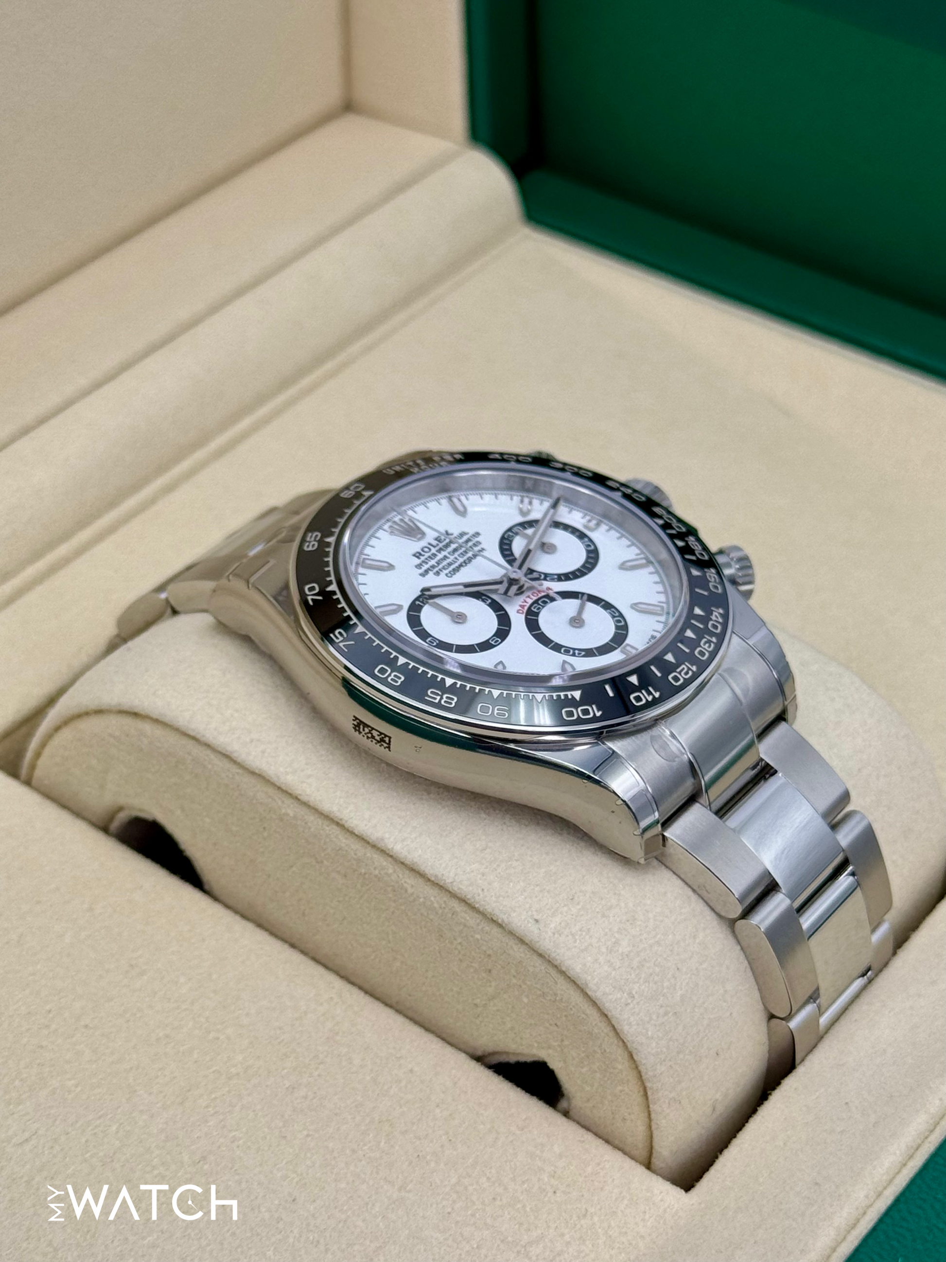 NEW 2025 Rolex Daytona 40mm 126500LN Stainless Steel Panda Dial (STICKERED) - MyWatchLLC