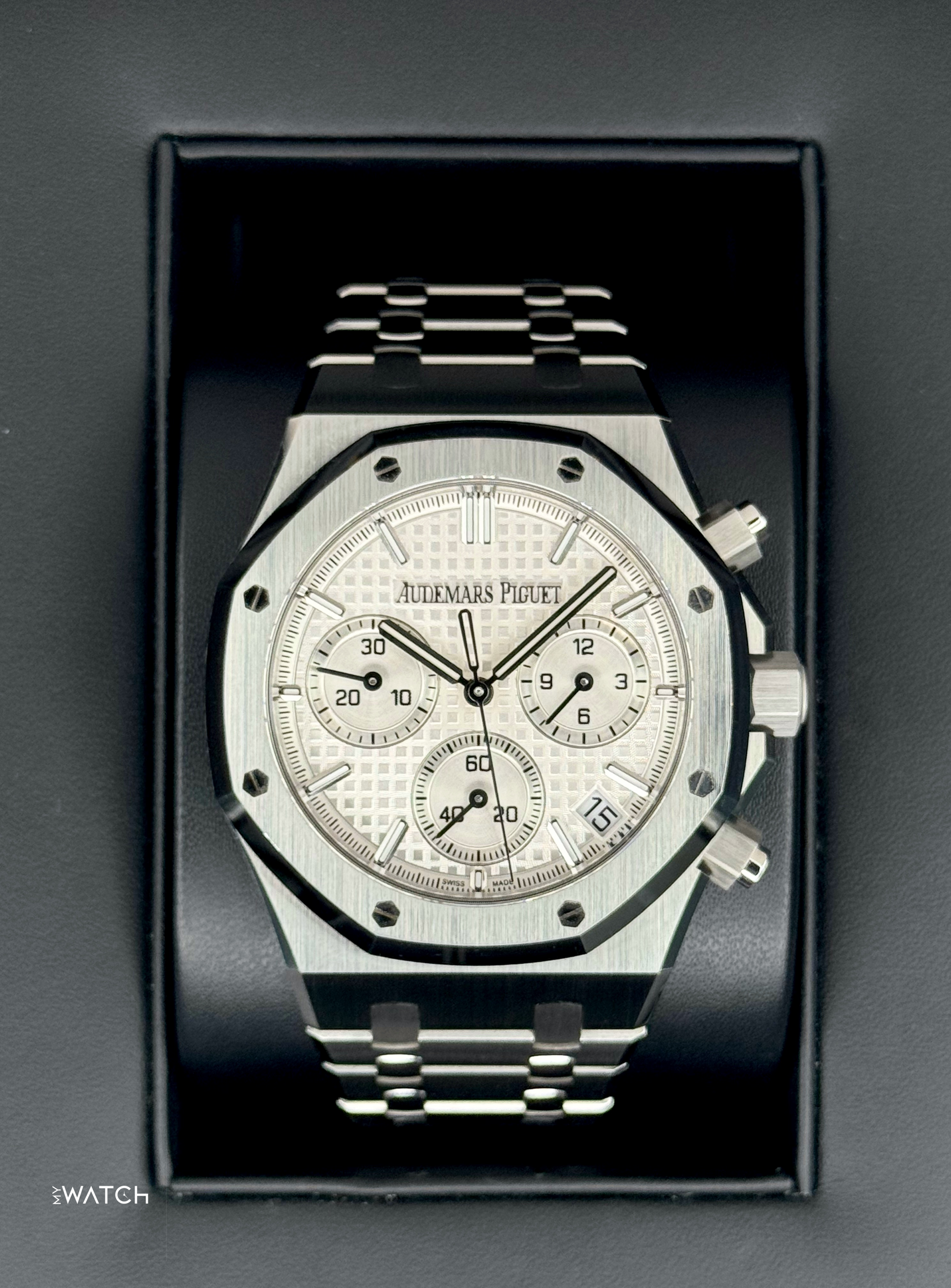 2022 Audemars Piguet 41mm 26240ST 50th Anniversary Chronograph - MyWatchLLC
