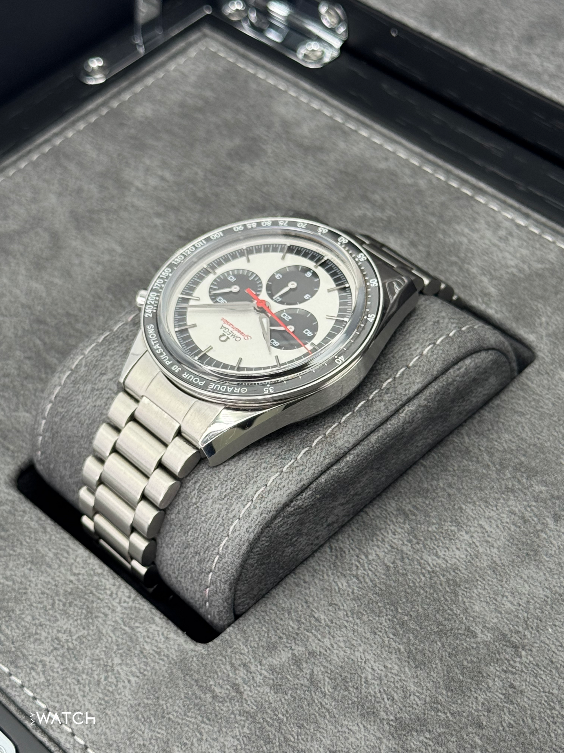 2018 Omega Speedmaster Moonwatch 311.32.40.30.02.001 39mm Silver Dial - MyWatchLLC