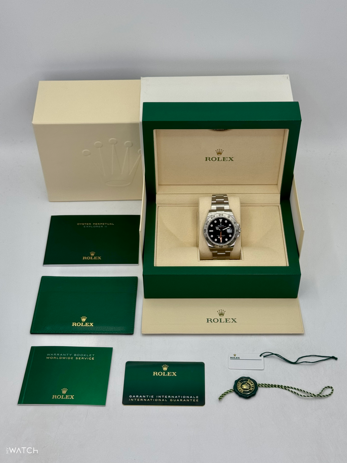 2022 Rolex Explorer II 42mm 226570 Black Dial