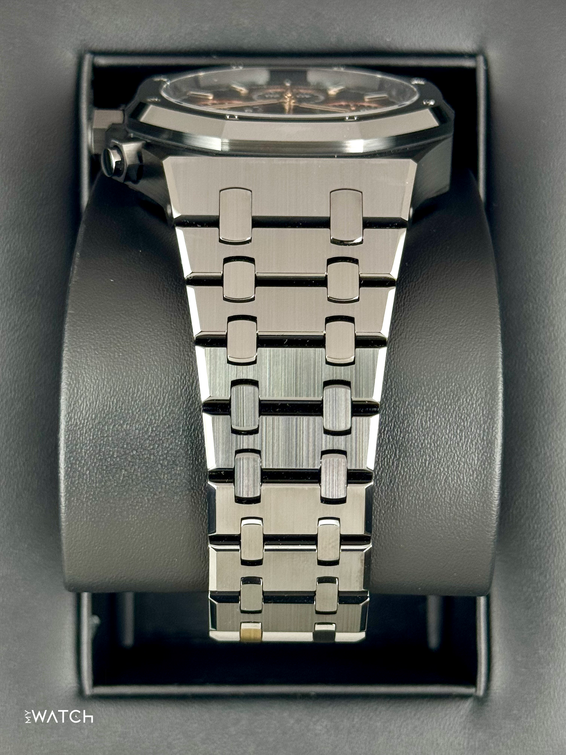 NEW 2025 Audemars Piguet Royal Oak 26240CE Black Ceramic Chronograph - MyWatchLLC