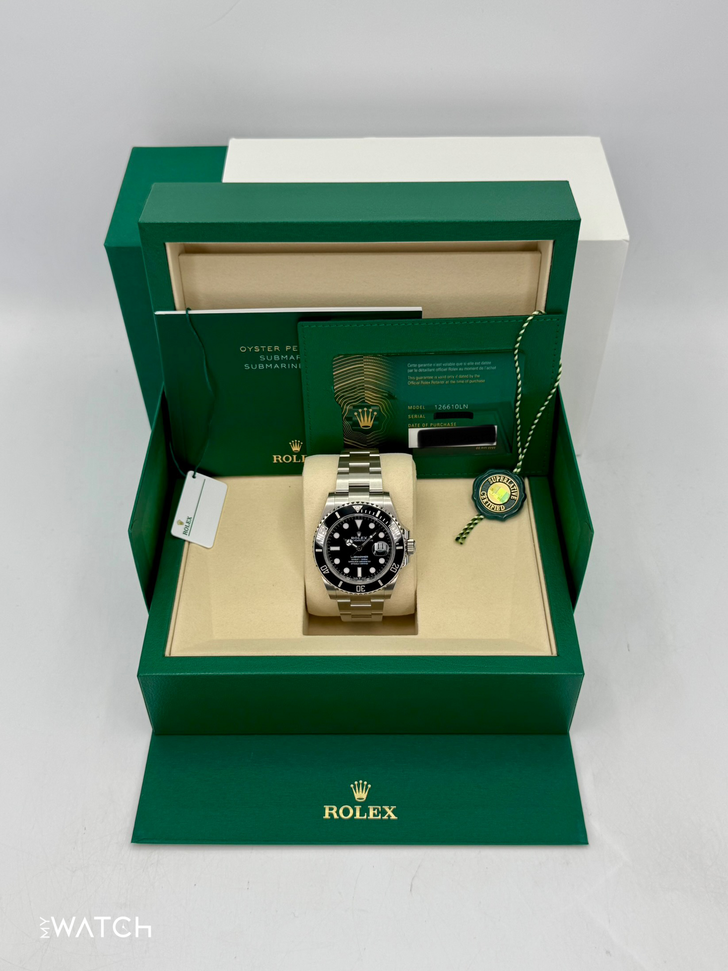 NEW 2025 Rolex Submariner 41mm 126610LN Stainless Steel Black Dial
