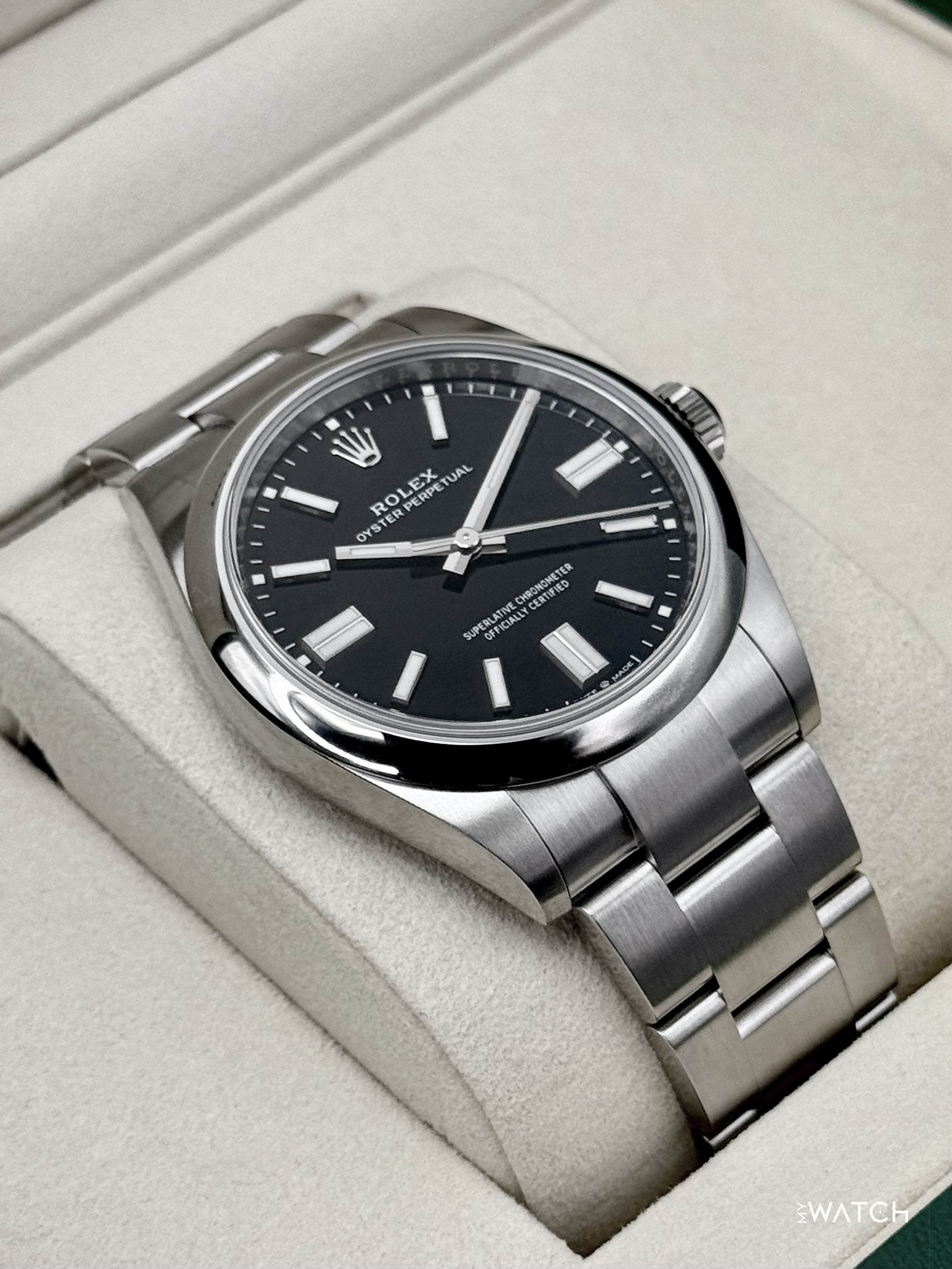 NEW 2026 Rolex Oyster Perpetual 41mm 134300 Black Dial - MyWatchLLC