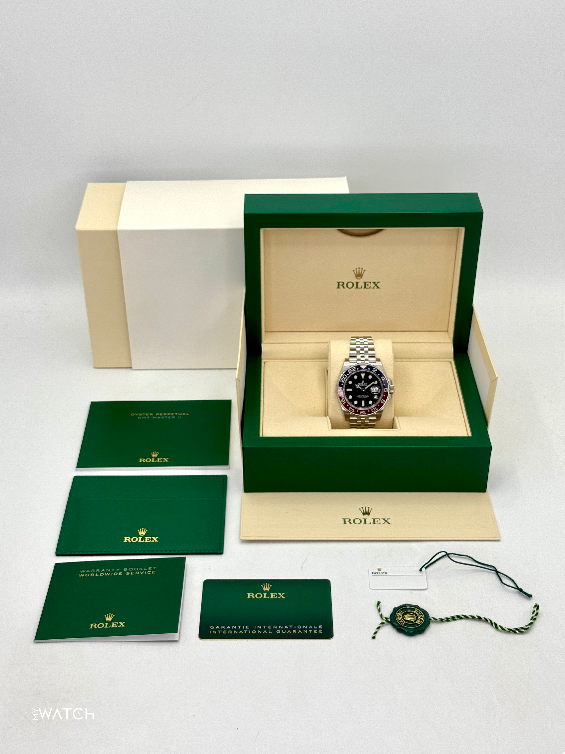 NEW 2024 Rolex GMT-Master II "Pepsi" 40mm 126710BLRO Jubilee - MyWatchLLC