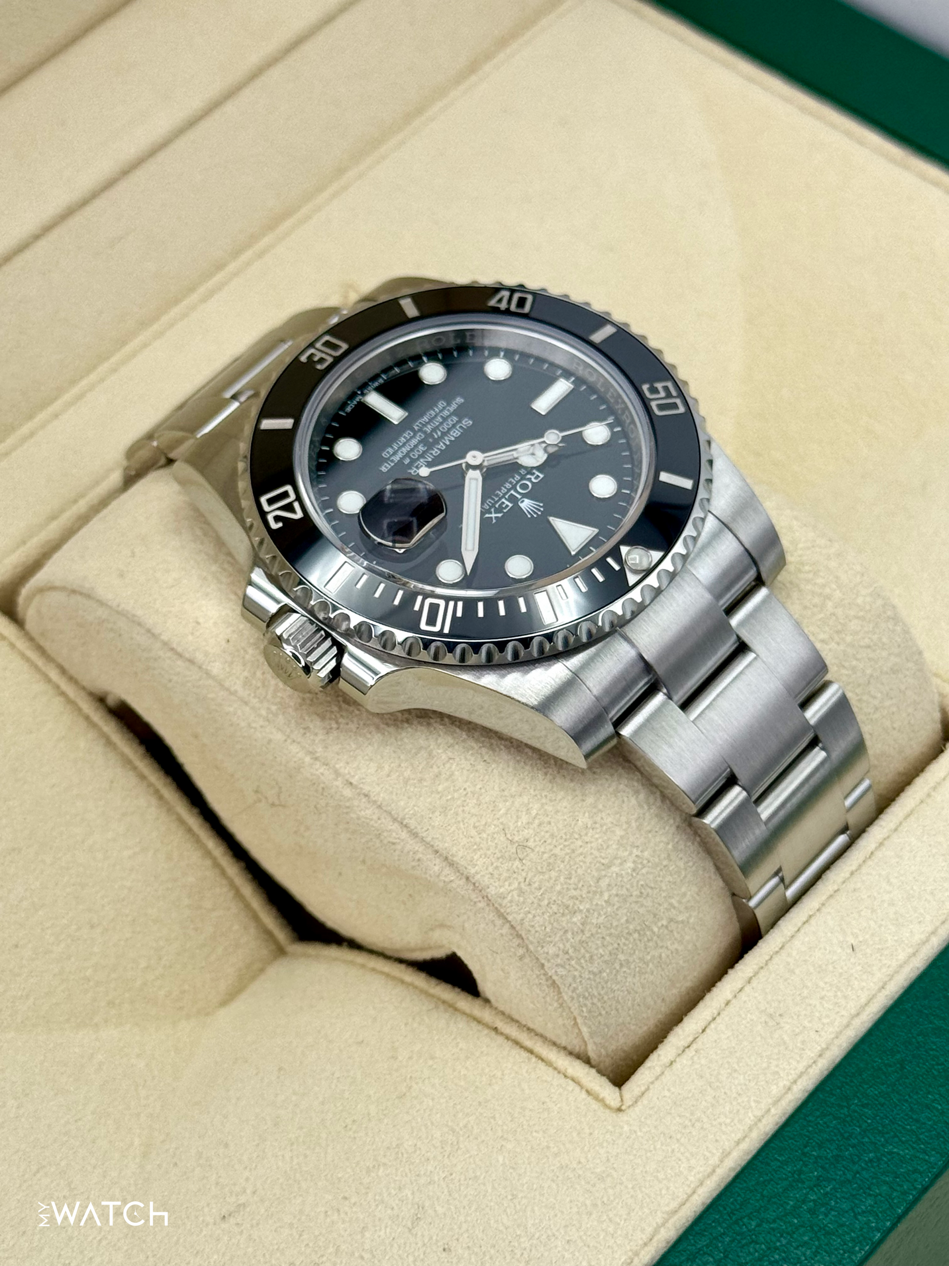 2016 Rolex Submariner 40mm 116610LN Stainless Steel Black Dial - MyWatchLLC
