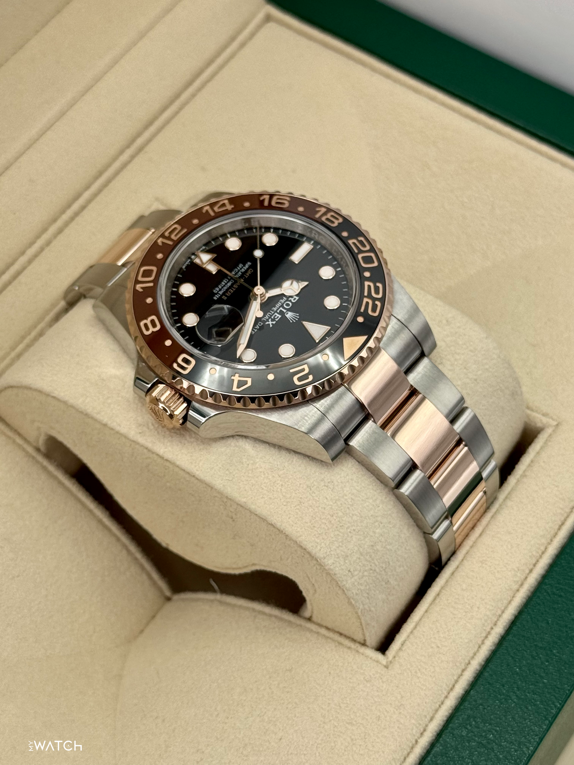 2022 Rolex GMT-Master II "Rootbeer" 40mm 126711CHNR Two-Tone - MyWatchLLC