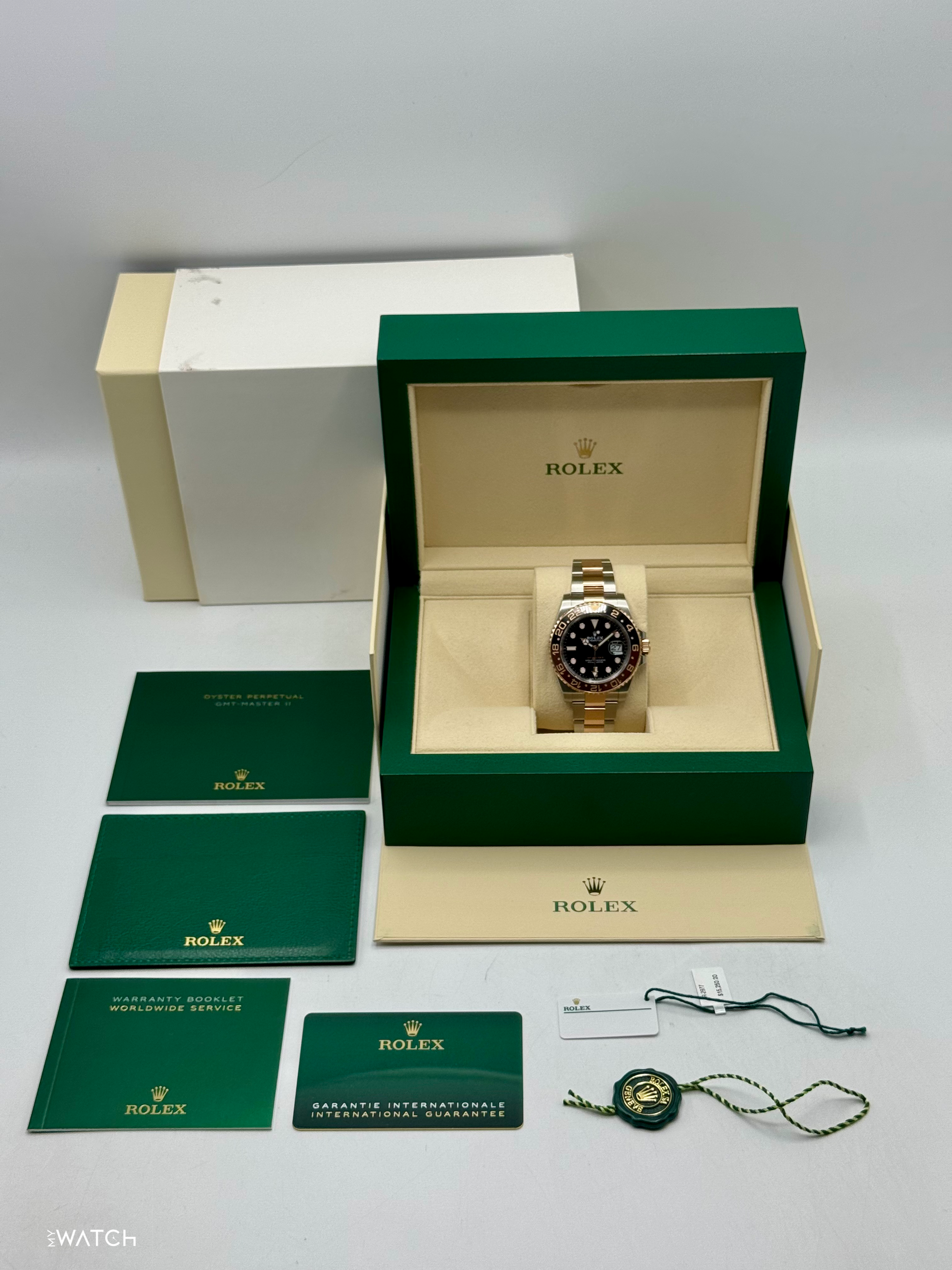 2022 Rolex GMT-Master II "Rootbeer" 40mm 126711CHNR Two-Tone - MyWatchLLC
