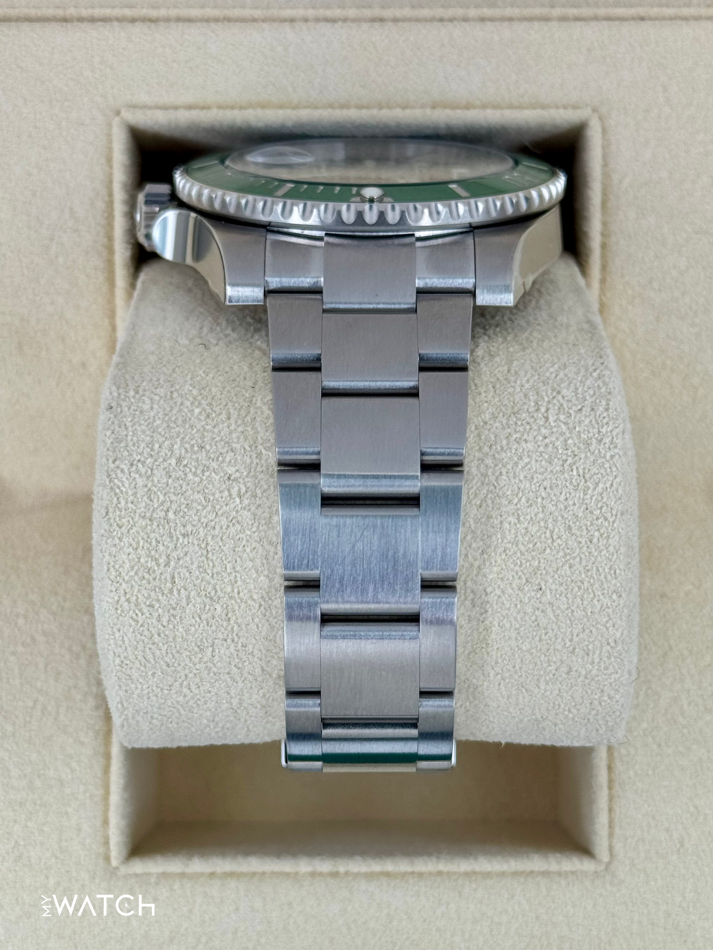 NEW OLD STOCK 2020 Rolex Submariner “Hulk” 40mm 116610LV Green Dial (STICKERED) - MyWatchLLC