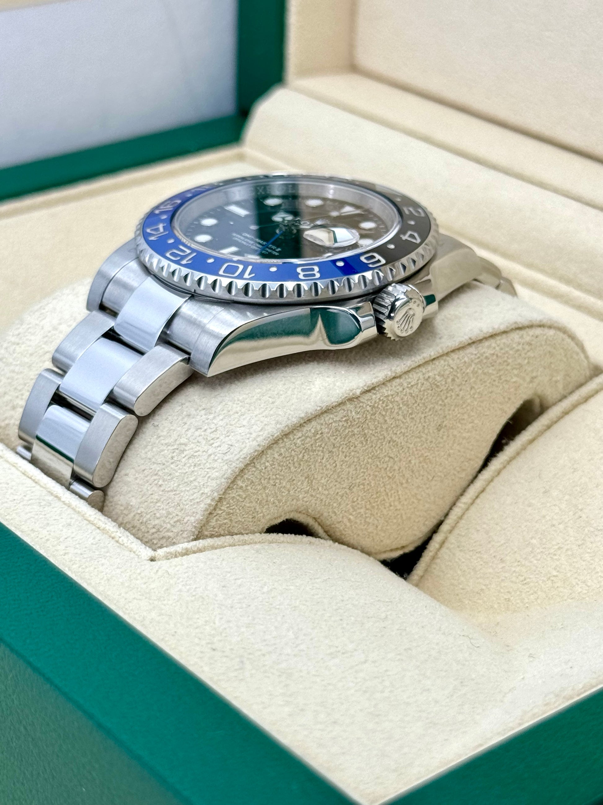 2017 Rolex GMT-Master II "Batman" 40mm 116710BLNR Oyster Black Dial - MyWatchLLC