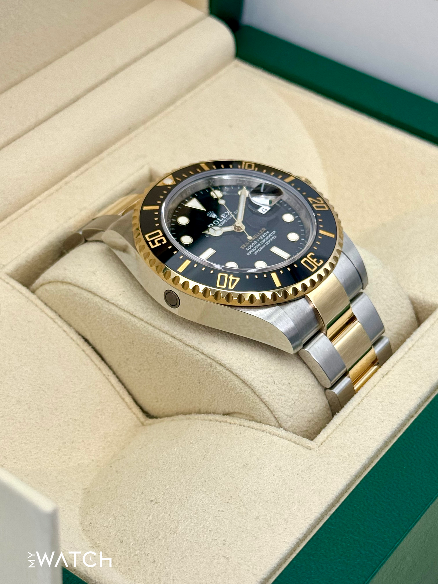 2019 Rolex Sea-Dweller 43mm 126603 Two-Tone Black Dial