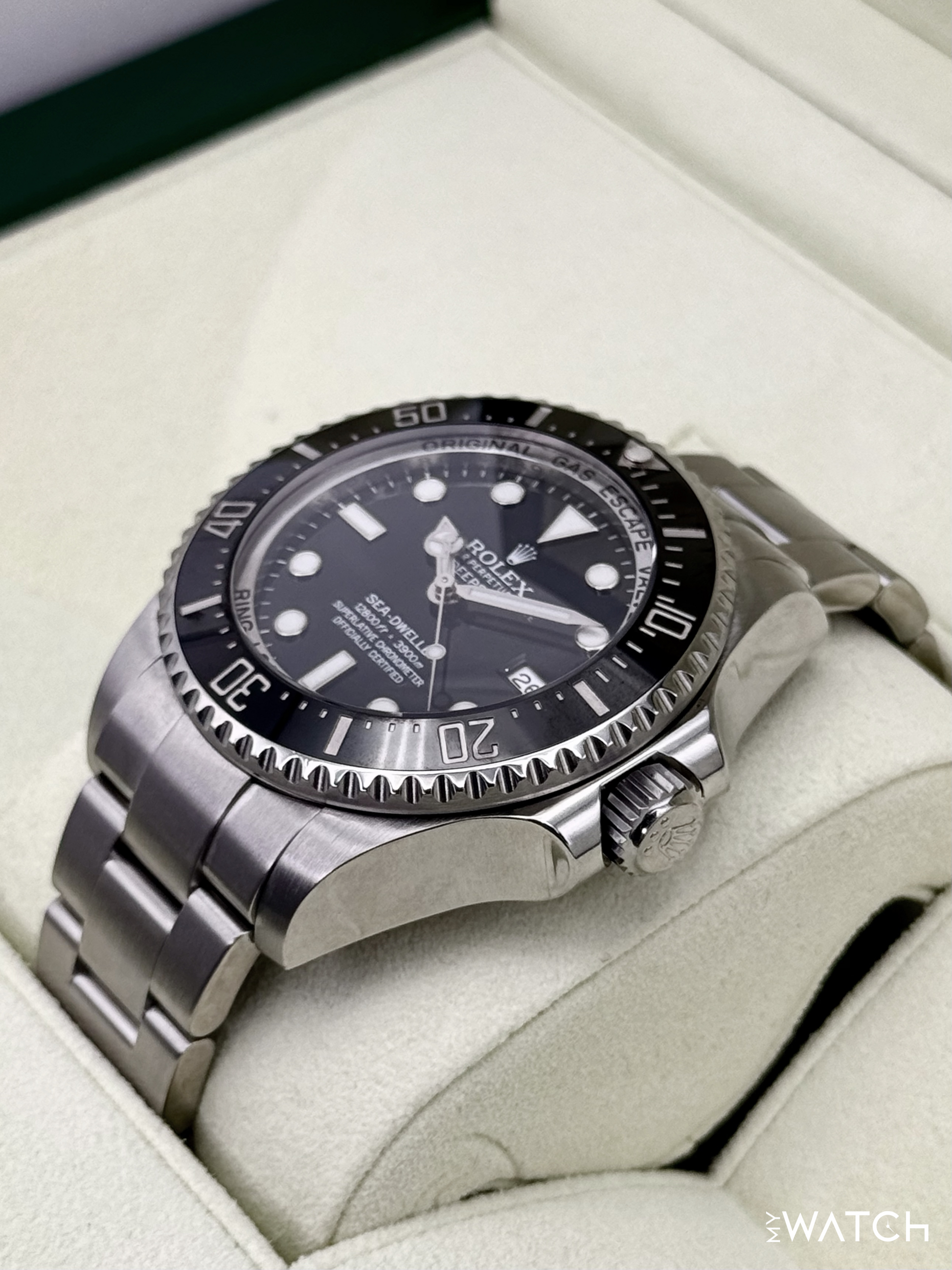 2015 Rolex Deepsea 44mm 116660 Stainless Steel Black Dial - MyWatchLLC