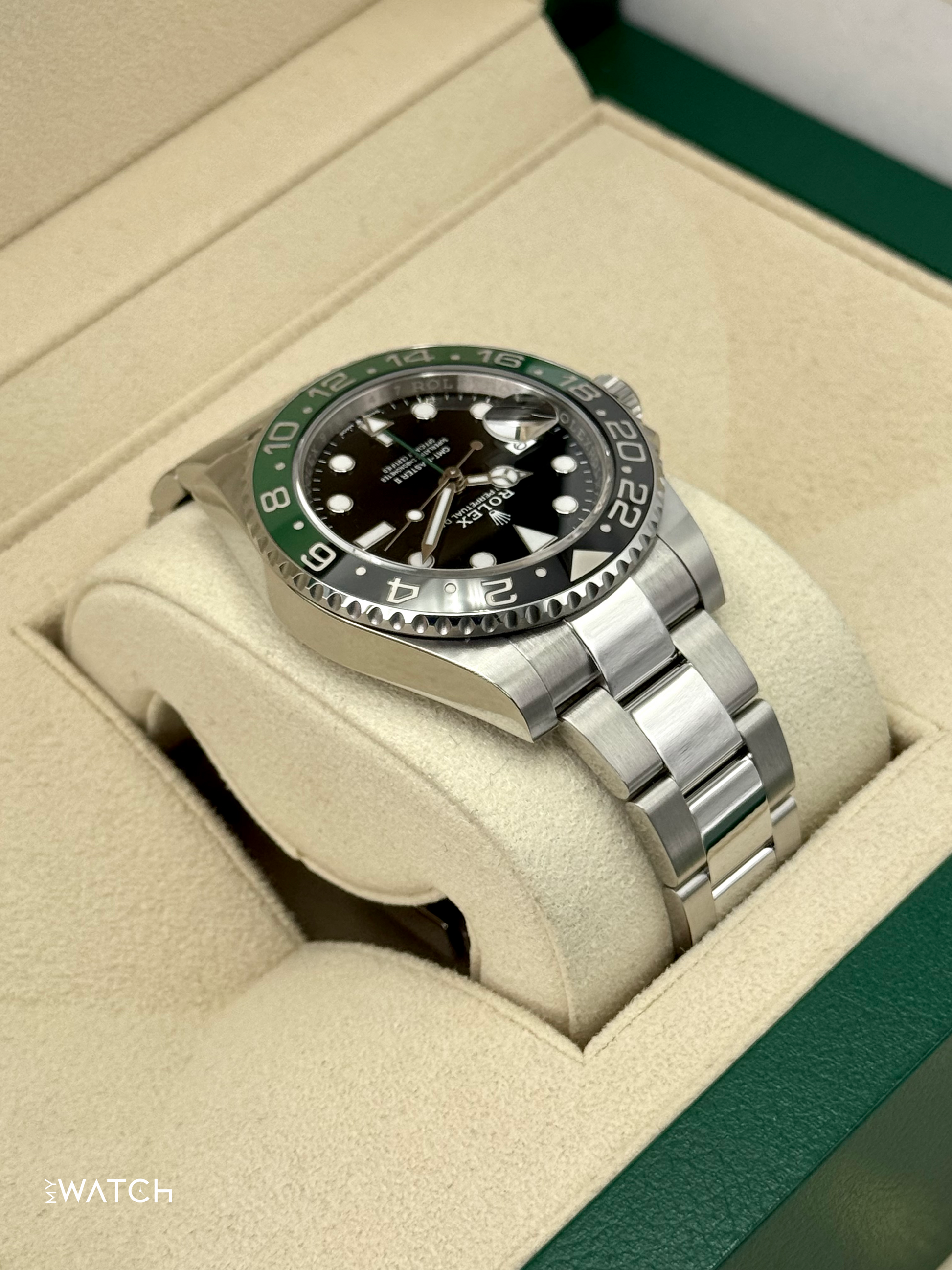 2025 Rolex GMT-Master II "Sprite" 40mm 126720VTNR Oyster - MyWatchLLC