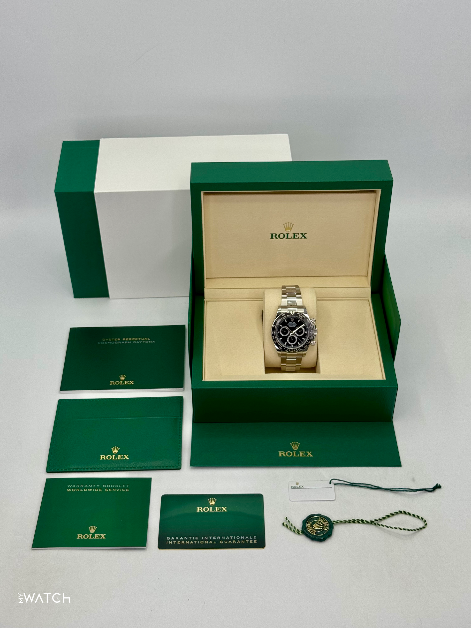 NEW 2025 Rolex Daytona 40mm 126500LN Stainless Steel Black Dial - MyWatchLLC