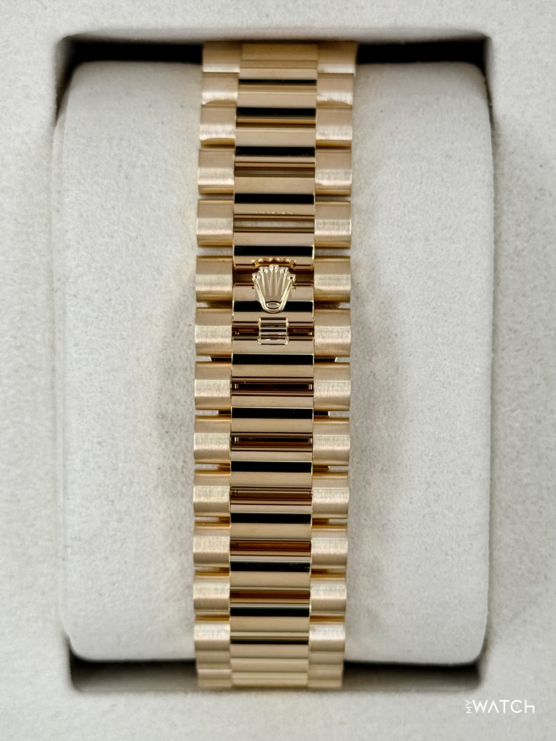 NEW 2026 Rolex Day-Date 40mm 228238 Yellow Gold Black Dial - MyWatchLLC