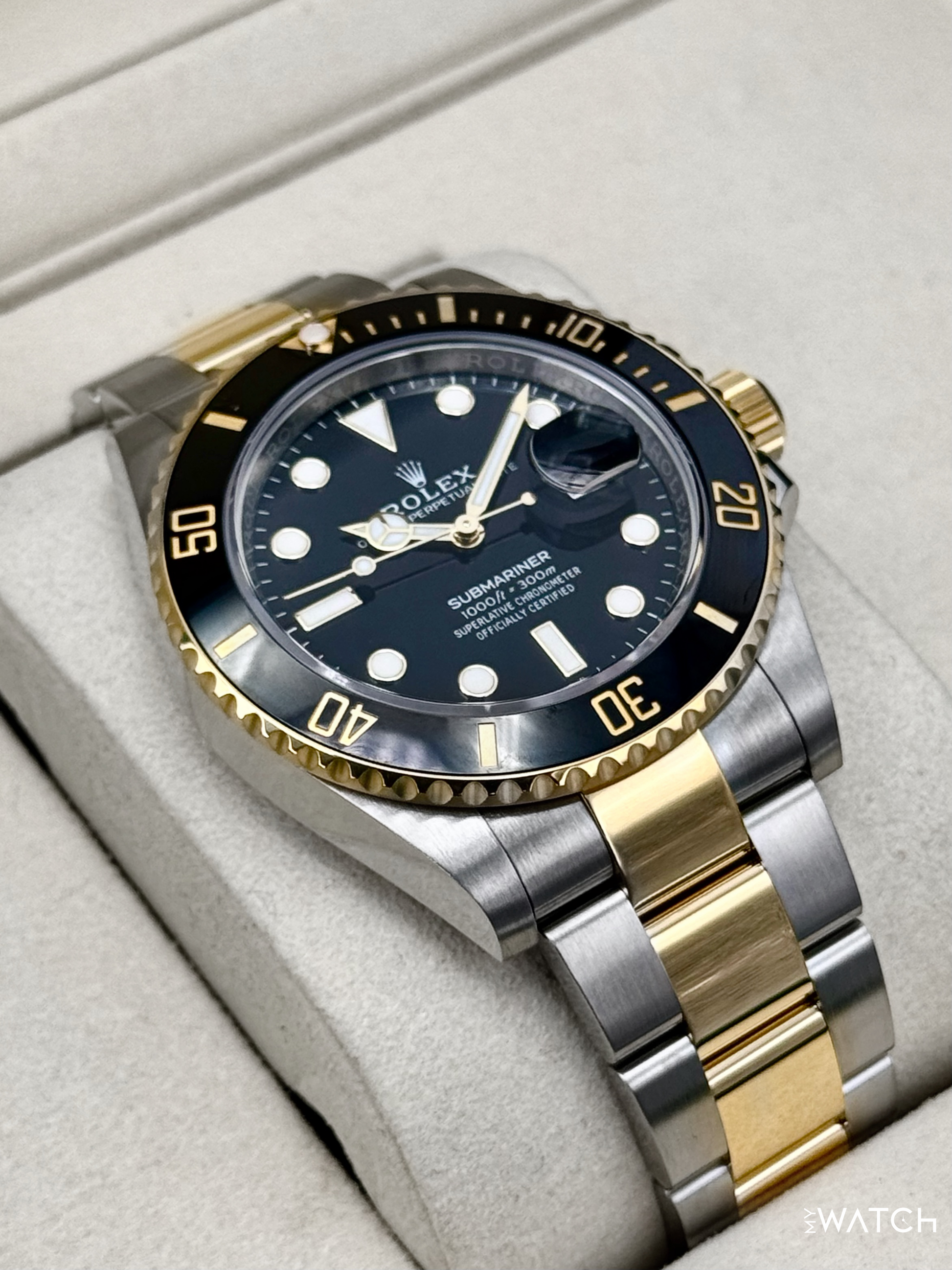 NEW 2026 Rolex Submariner 41mm 126613LN Two-Tone Black Dial - MyWatchLLC