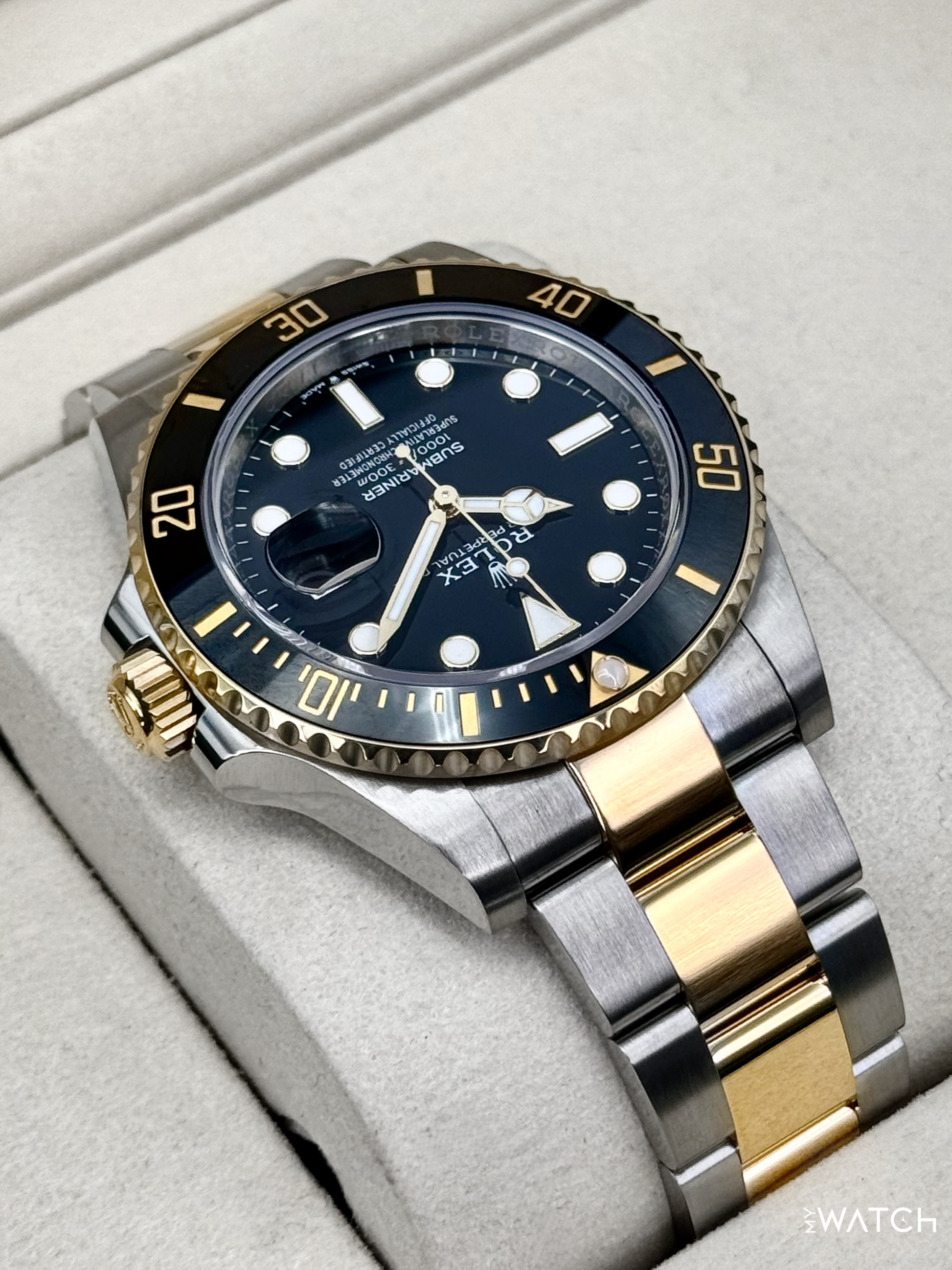 NEW 2026 Rolex Submariner 41mm 126613LN Two-Tone Black Dial - MyWatchLLC