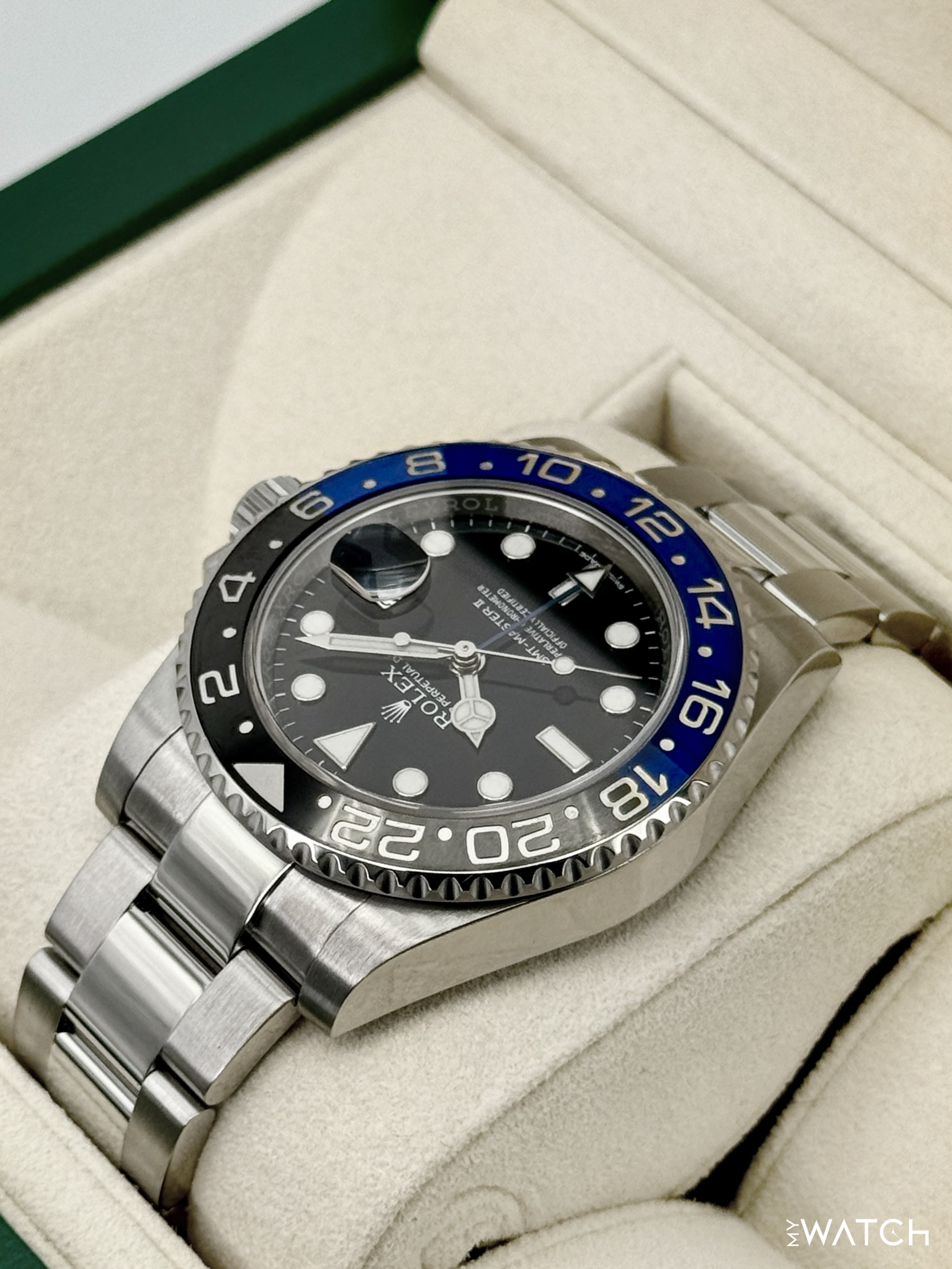 2014 Rolex GMT-Master II "Batman" 40mm 116710BLNR Oyster - MyWatchLLC