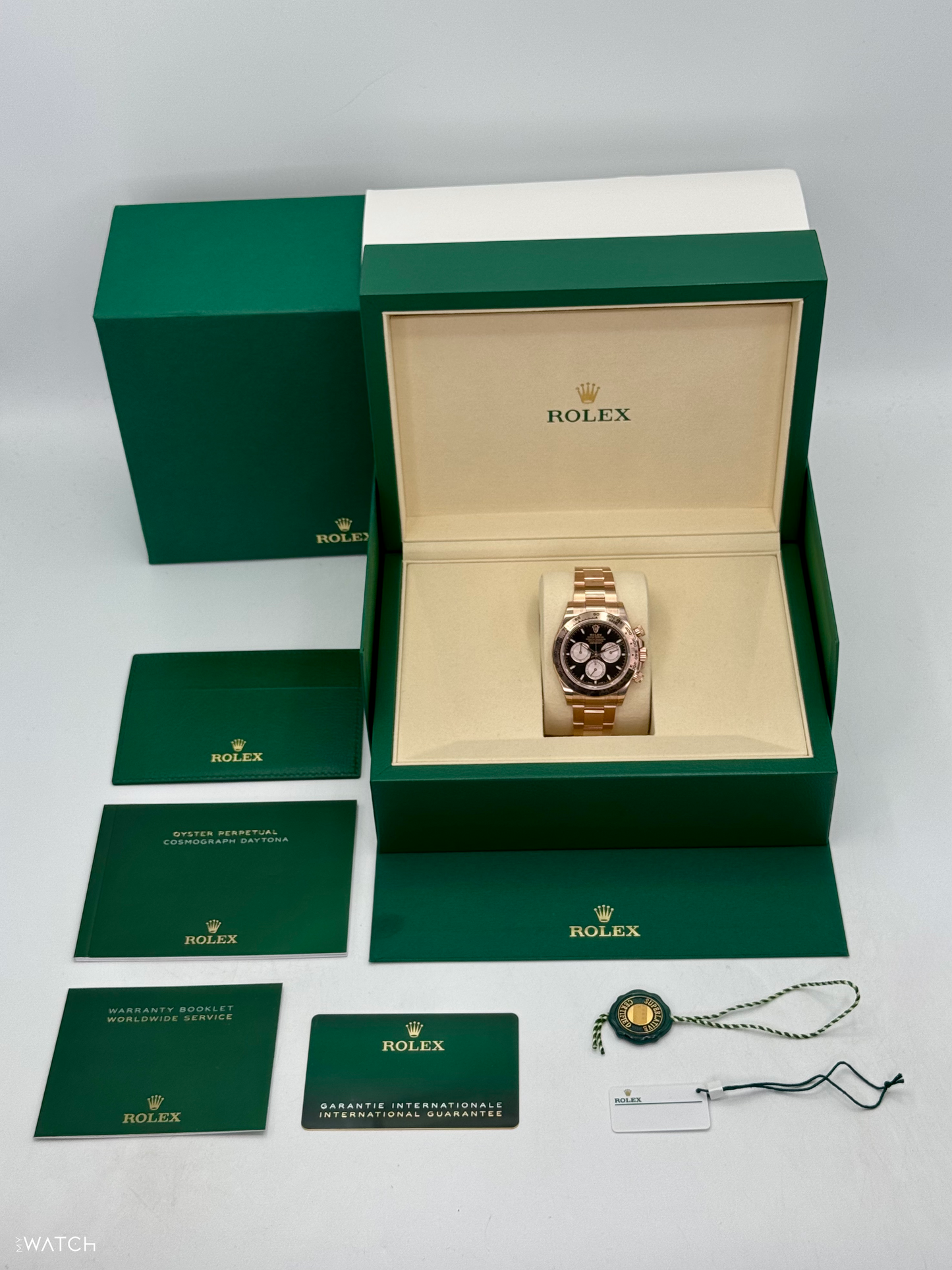 NEW 2025 Rolex Daytona 40mm 126505 Rose Gold Black Dial (STICKERED)